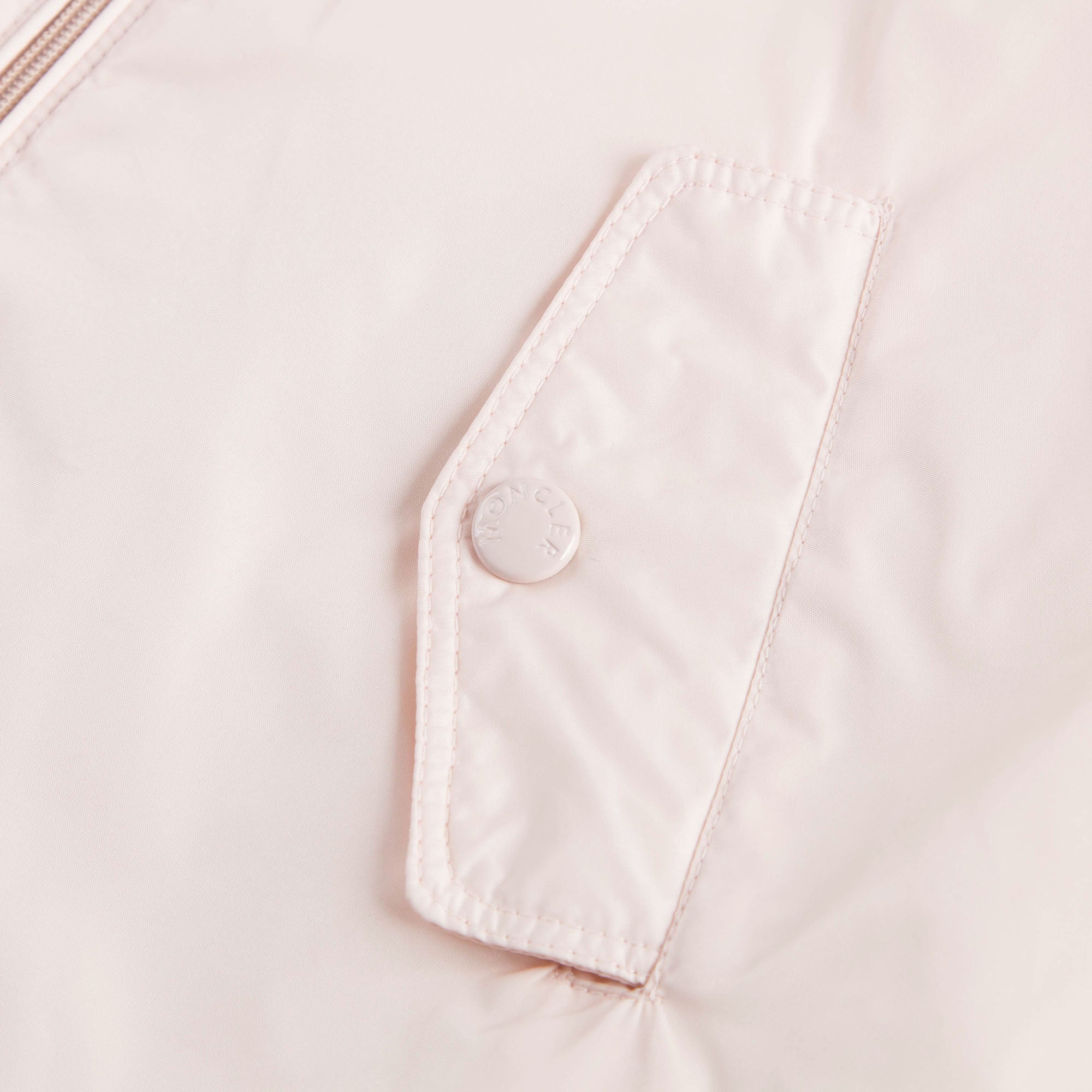 Baby Girls Light Pink Windbreaker Jacket