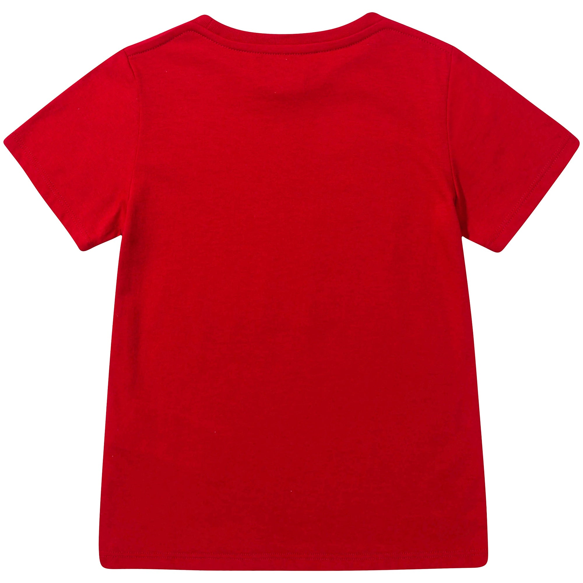 Boys Red "GG" Cotton T-shirt