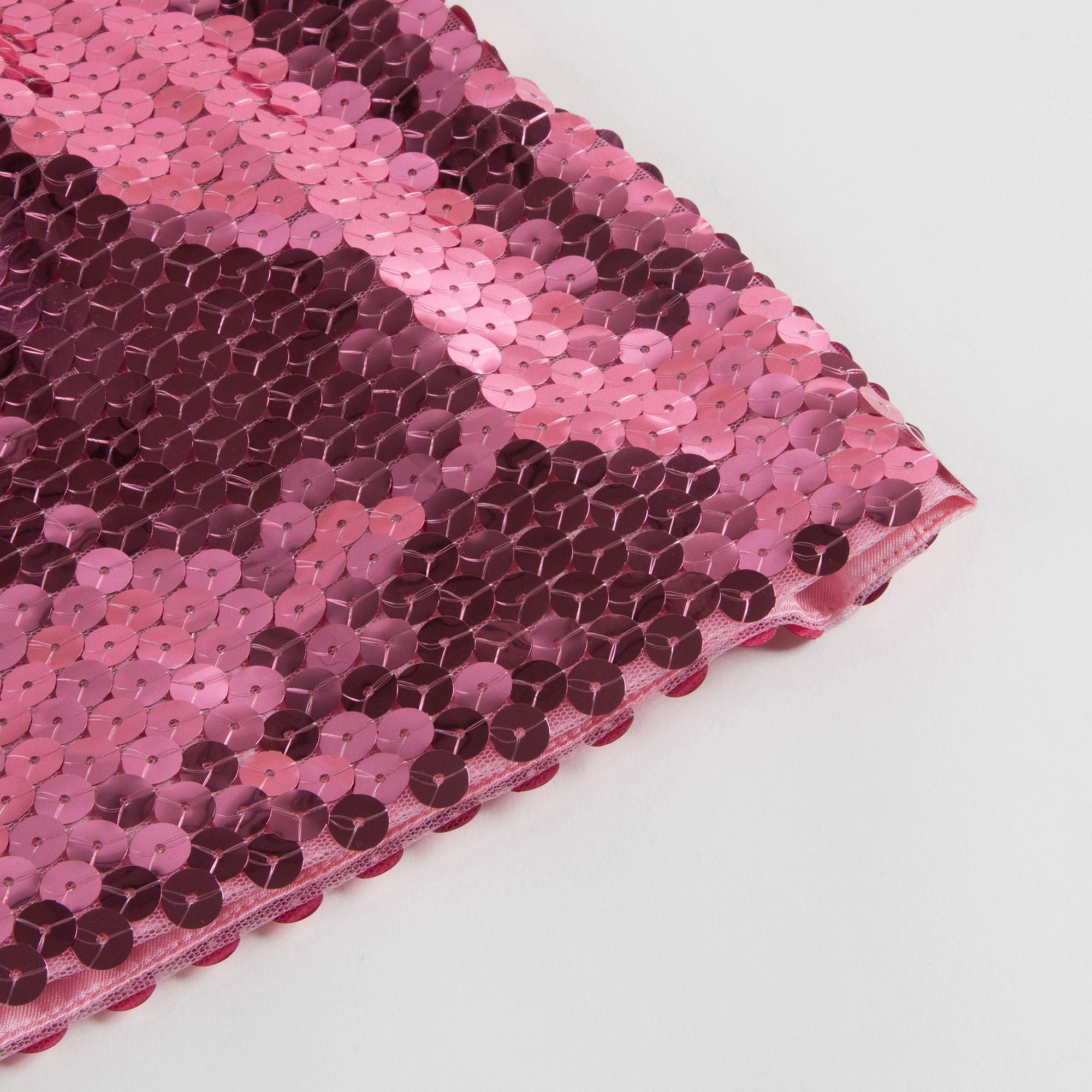 Girls Pink Sequins Skirt