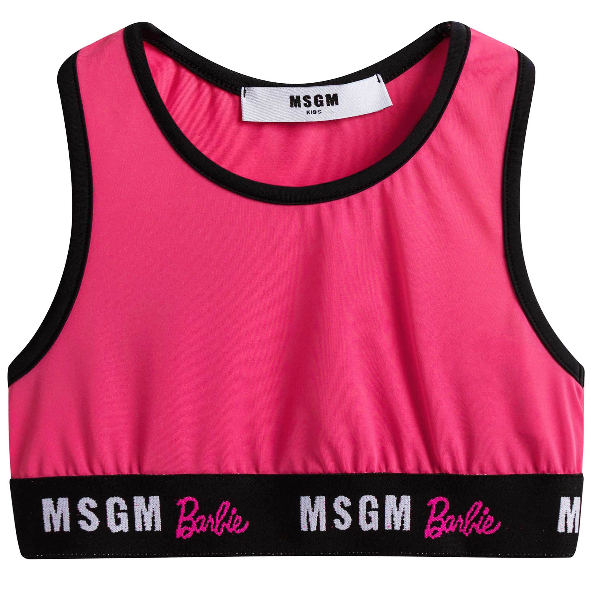 Girls Pink Tracksuit Vest