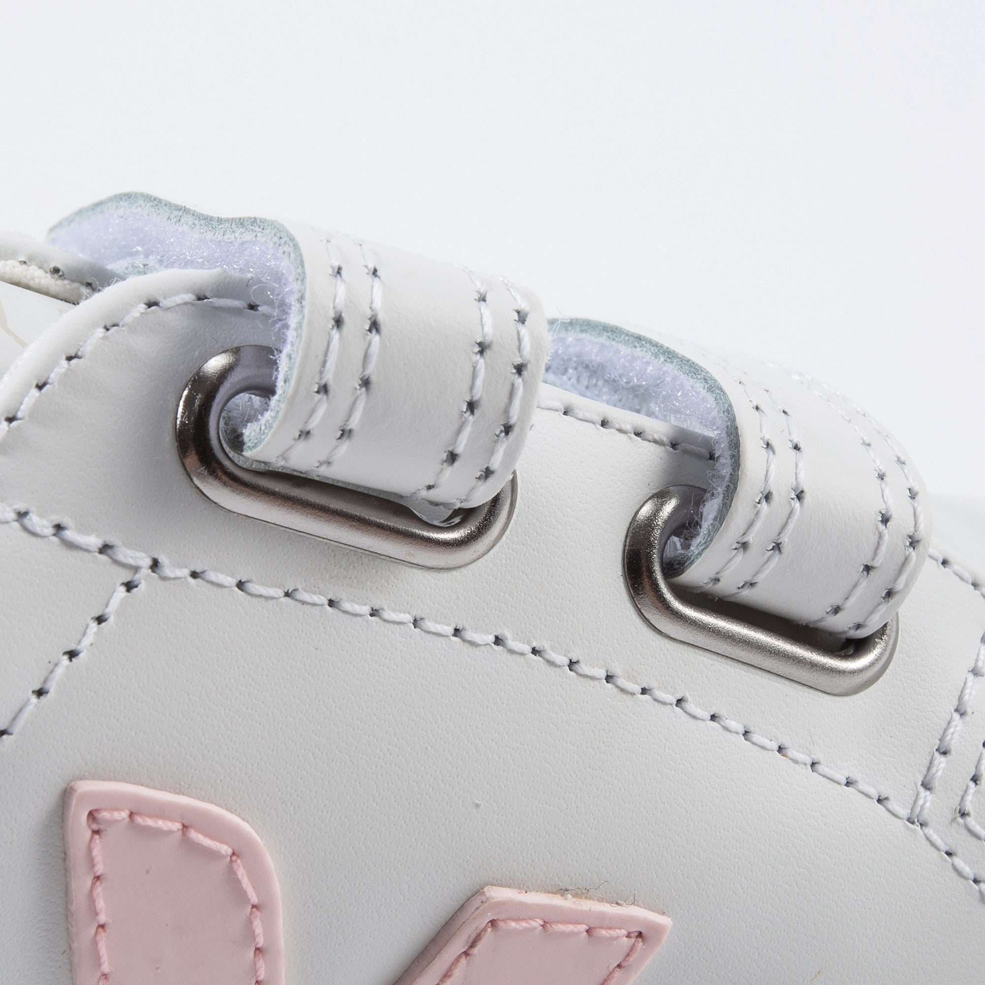 Baby Girls White Leather Shoes