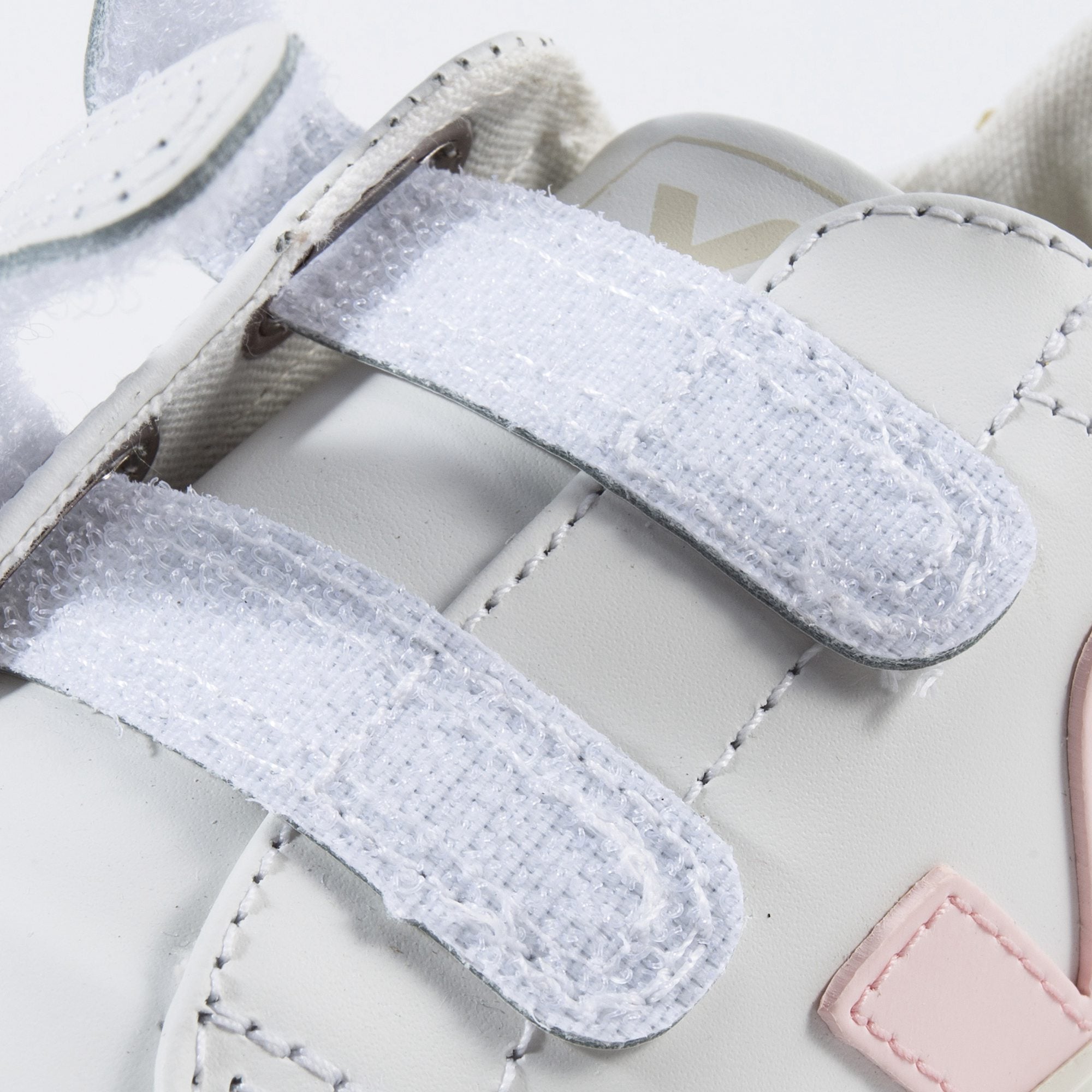 Girls White Leather Shoes