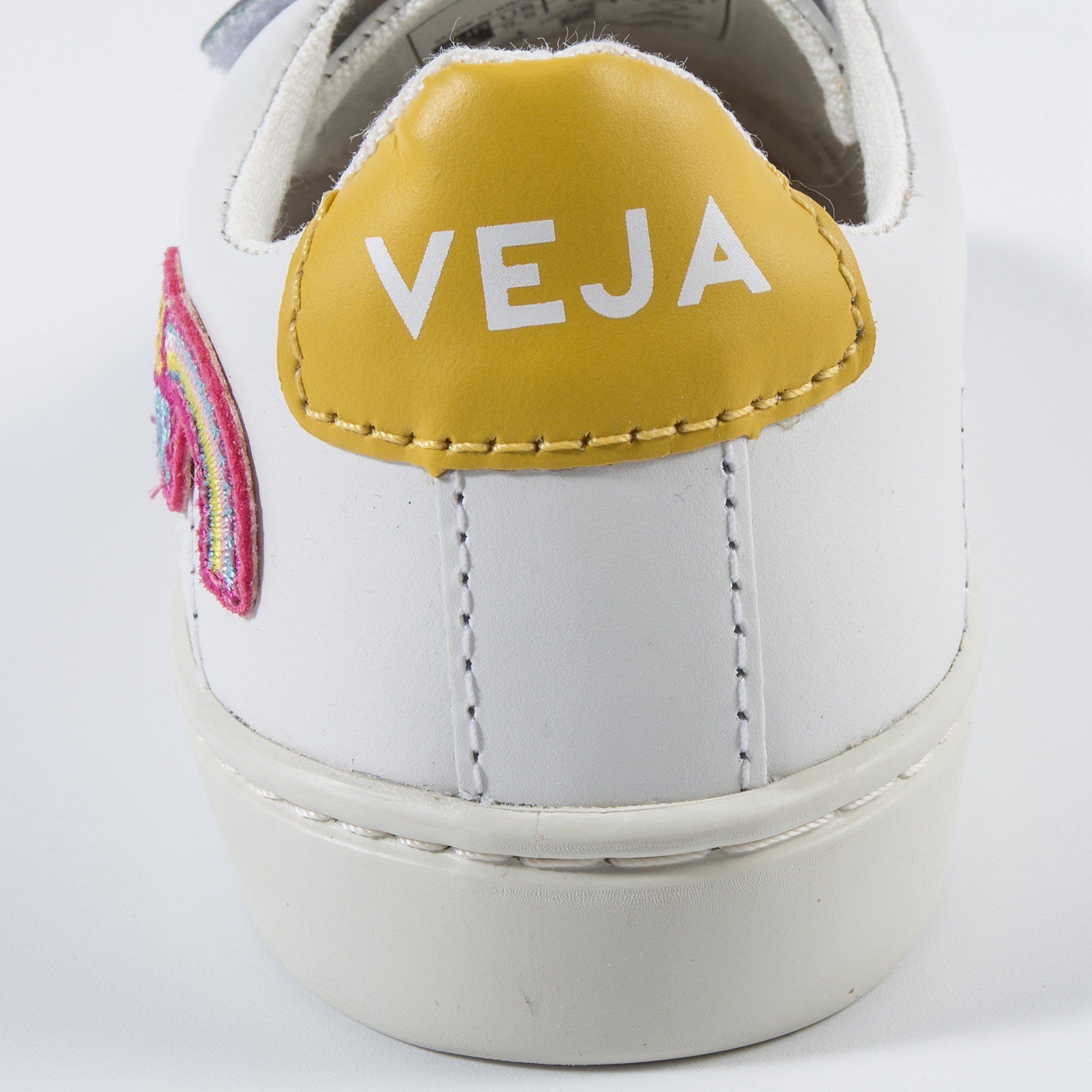 Girls White Leather Shoes