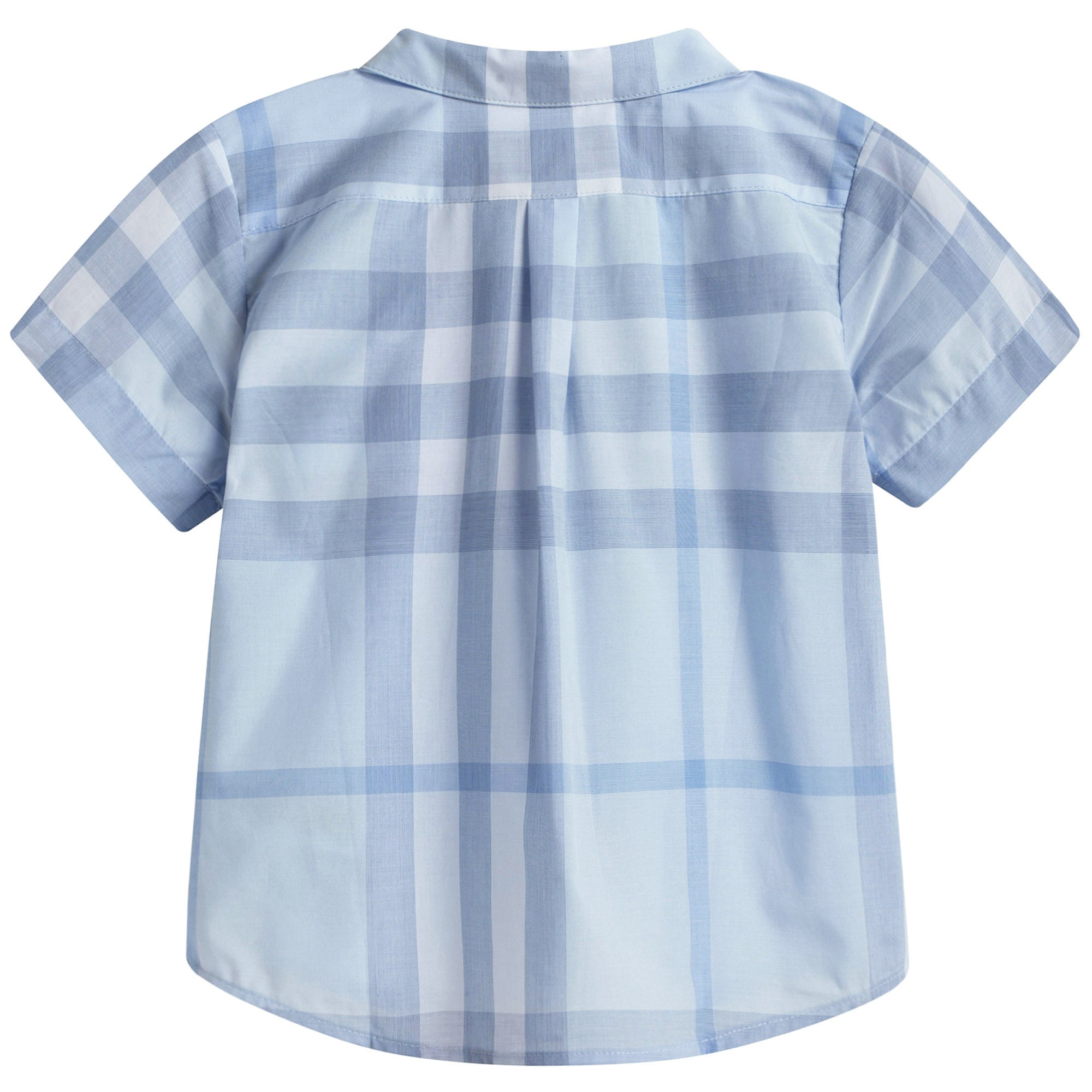 Baby Boys Blue Check Shirt