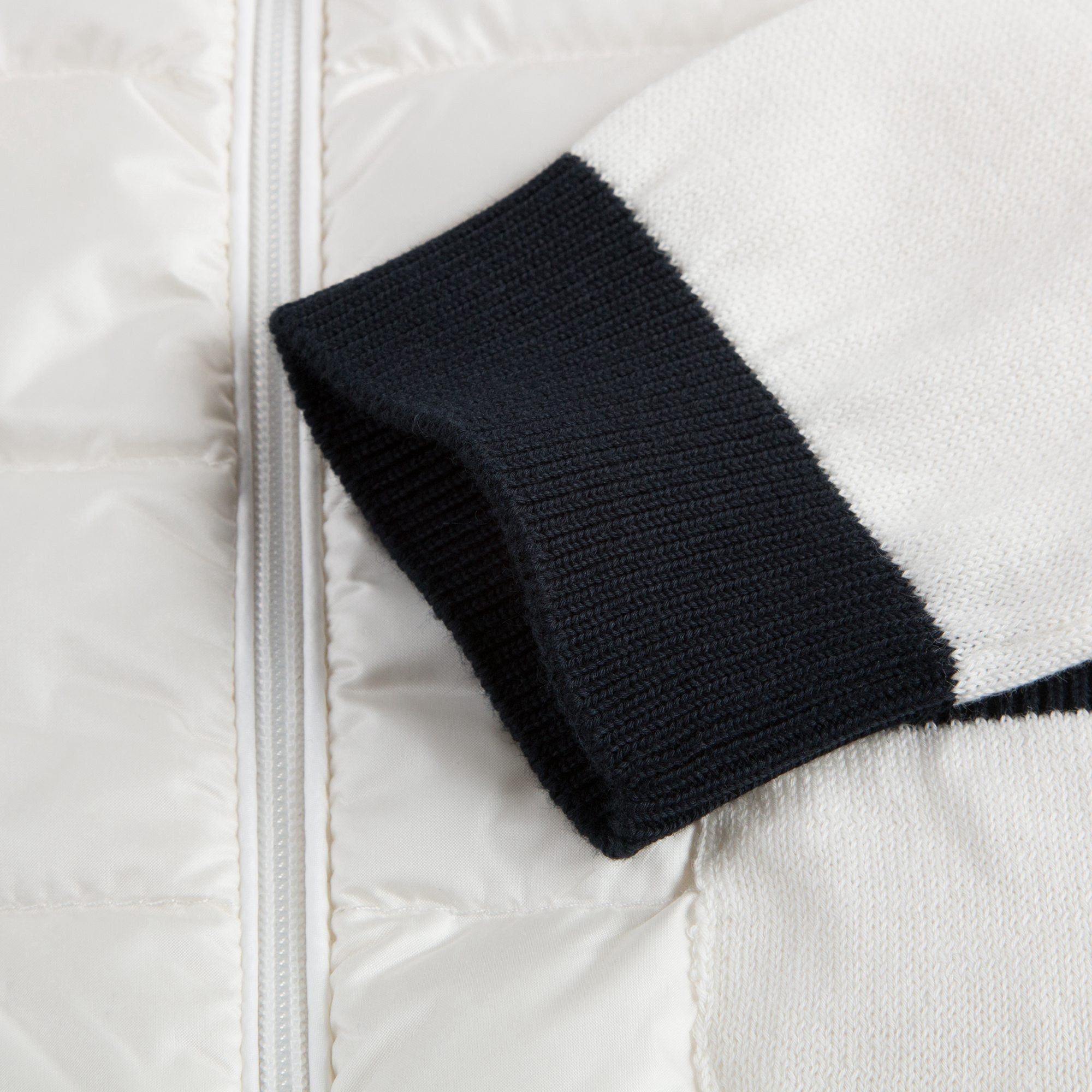 Baby White & Black Cardigan