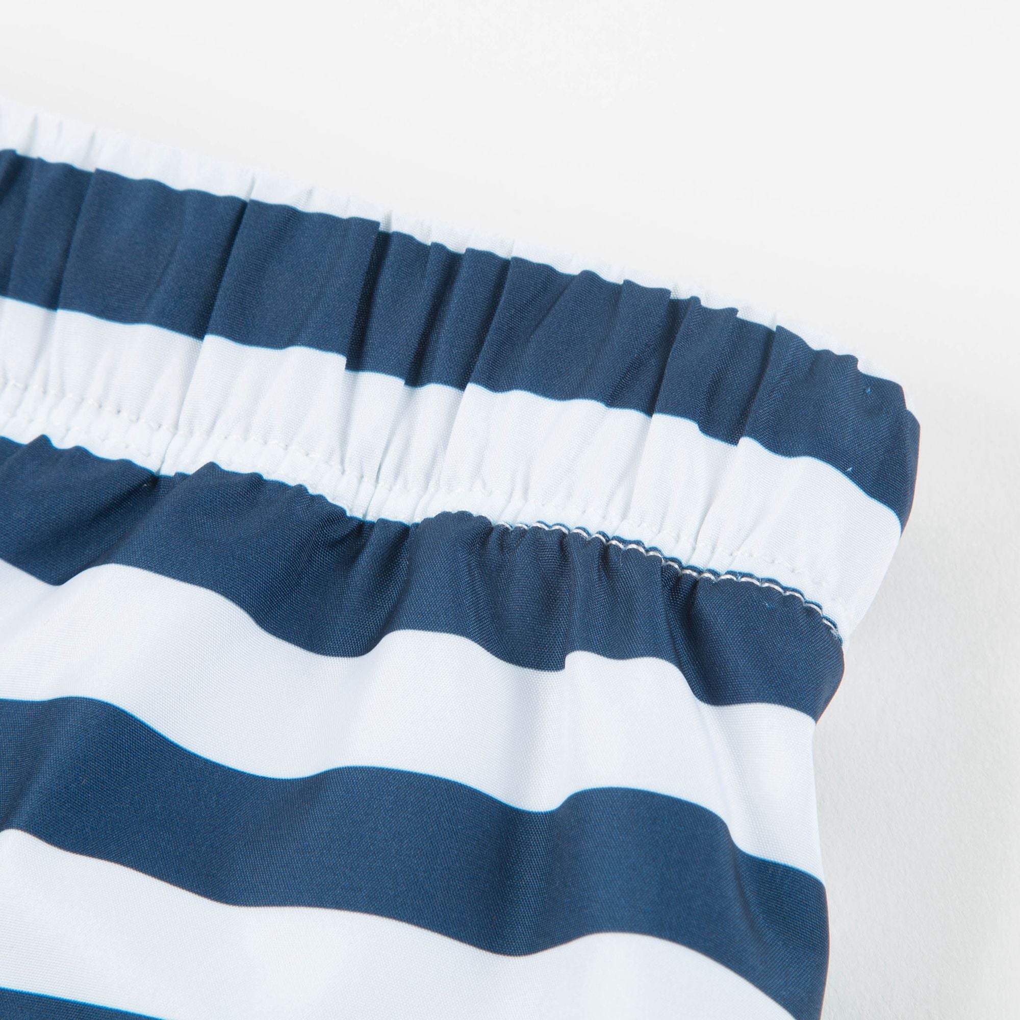 Baby Boys Blue Stripes Swim Trunks