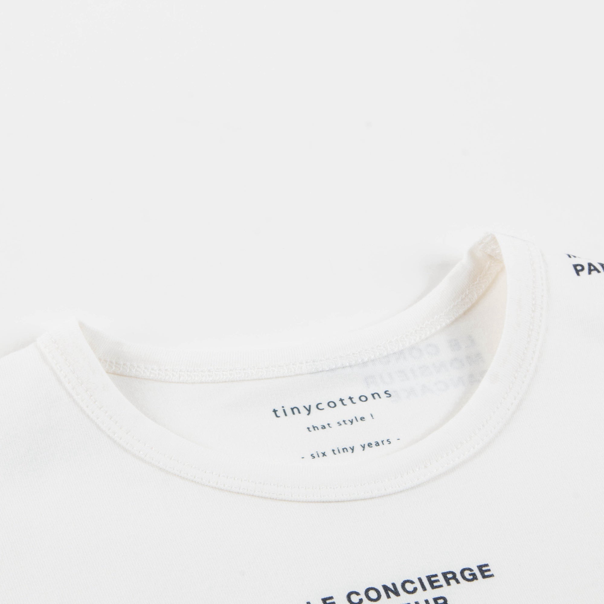 Baby White Pima Cotton T-shirt