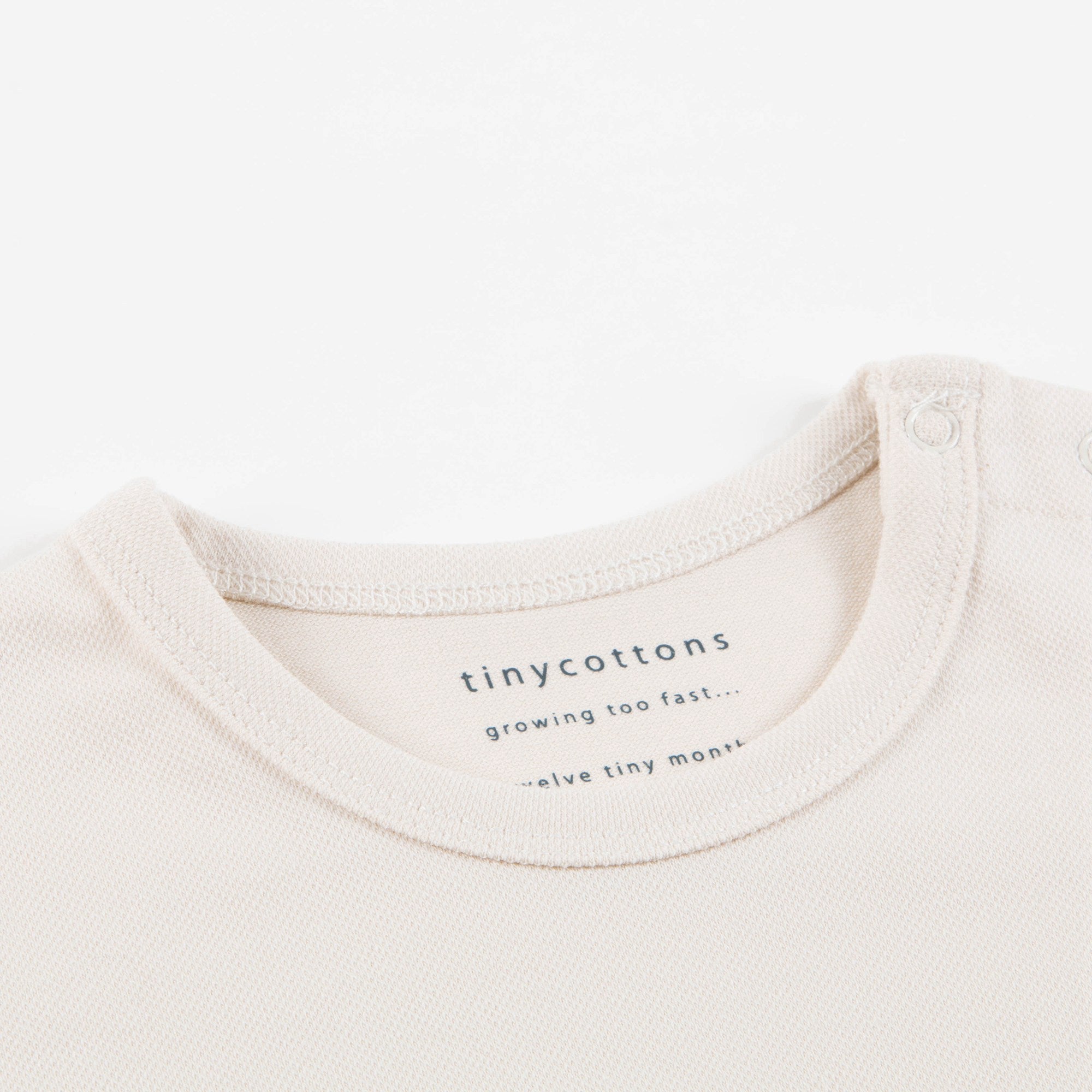 Girls Stone & Light Brick Pima Cotton T-shirt