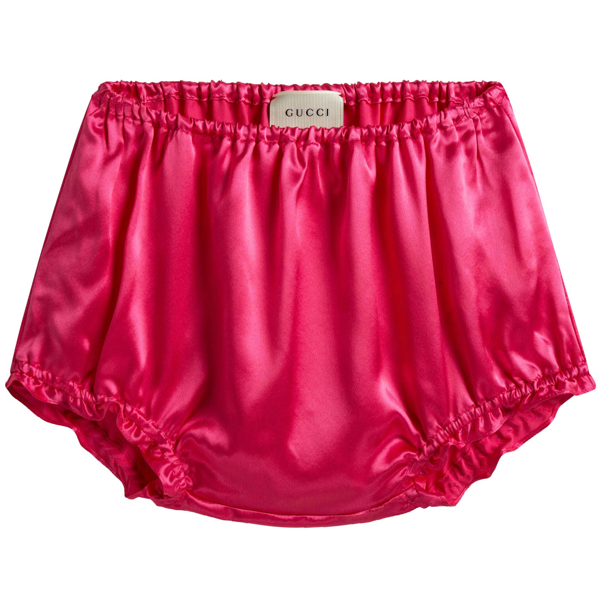 Baby Girls Pink Silk Short
