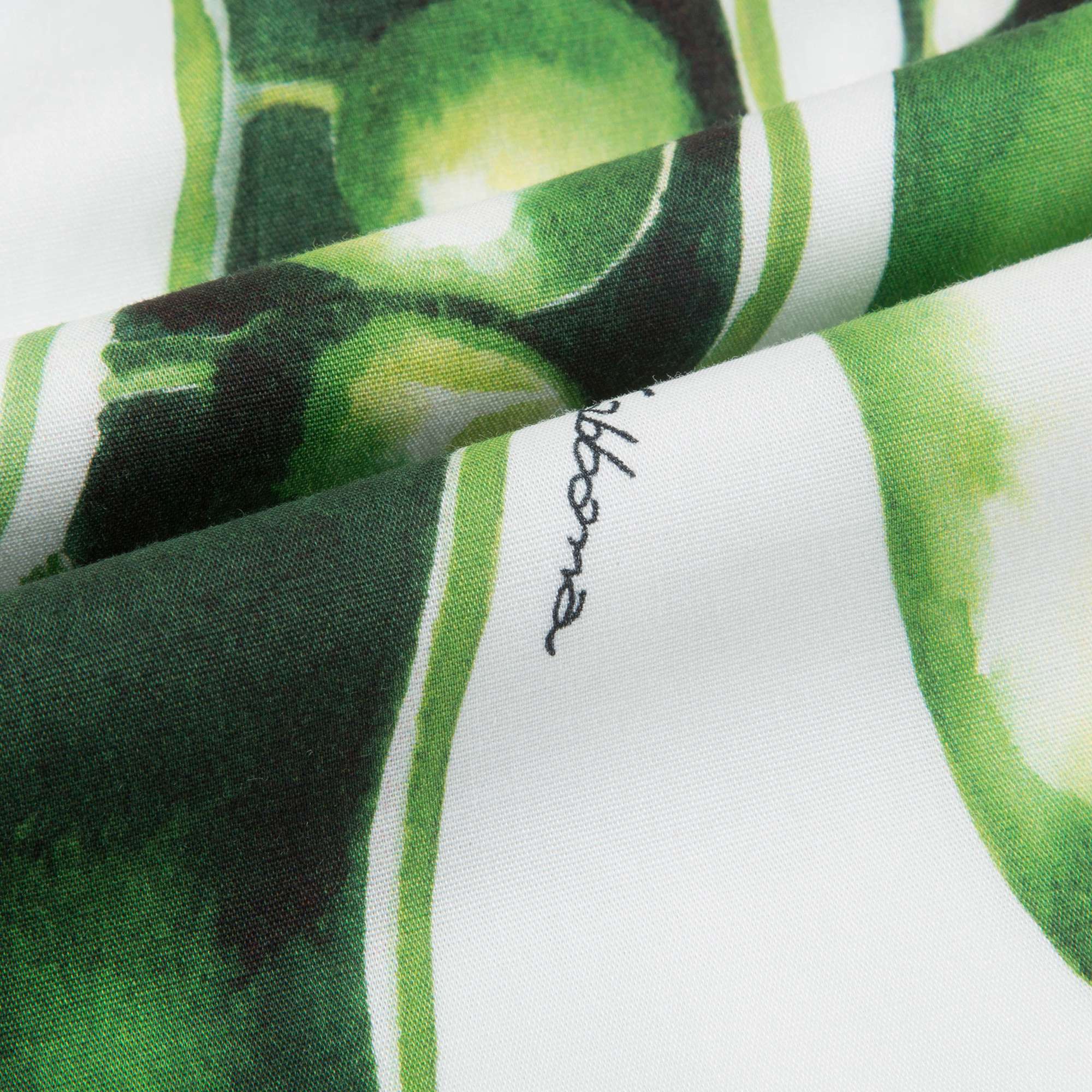 Girls Green 'Piselli' Cotton Playsuit