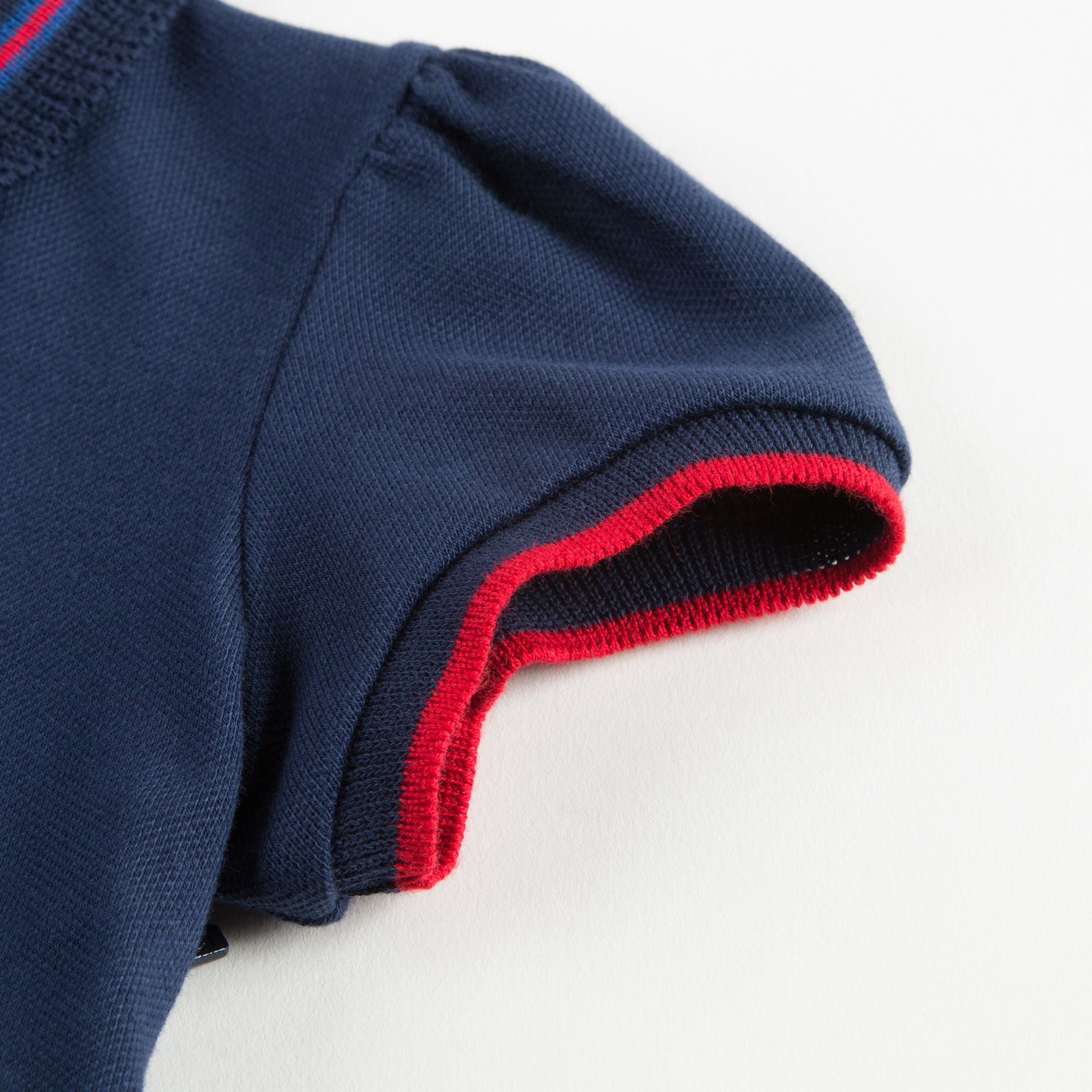 Baby Girls Navy Blue Polo Dress