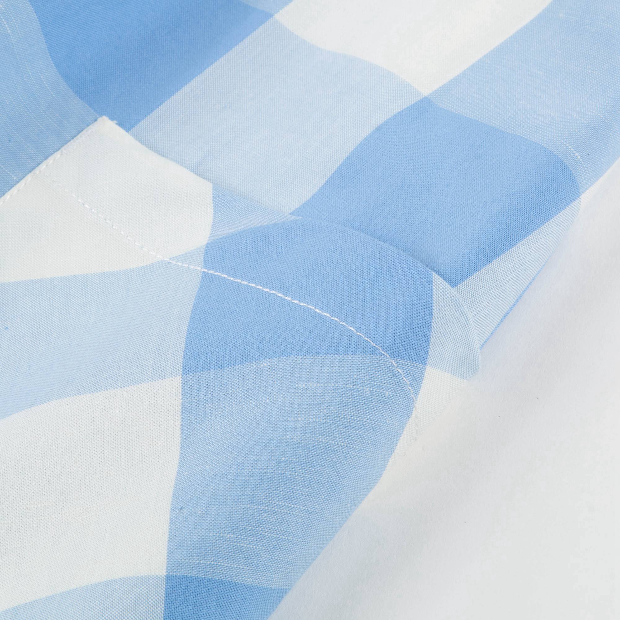 Girls Cerulean Blue Pima Cotton Dress