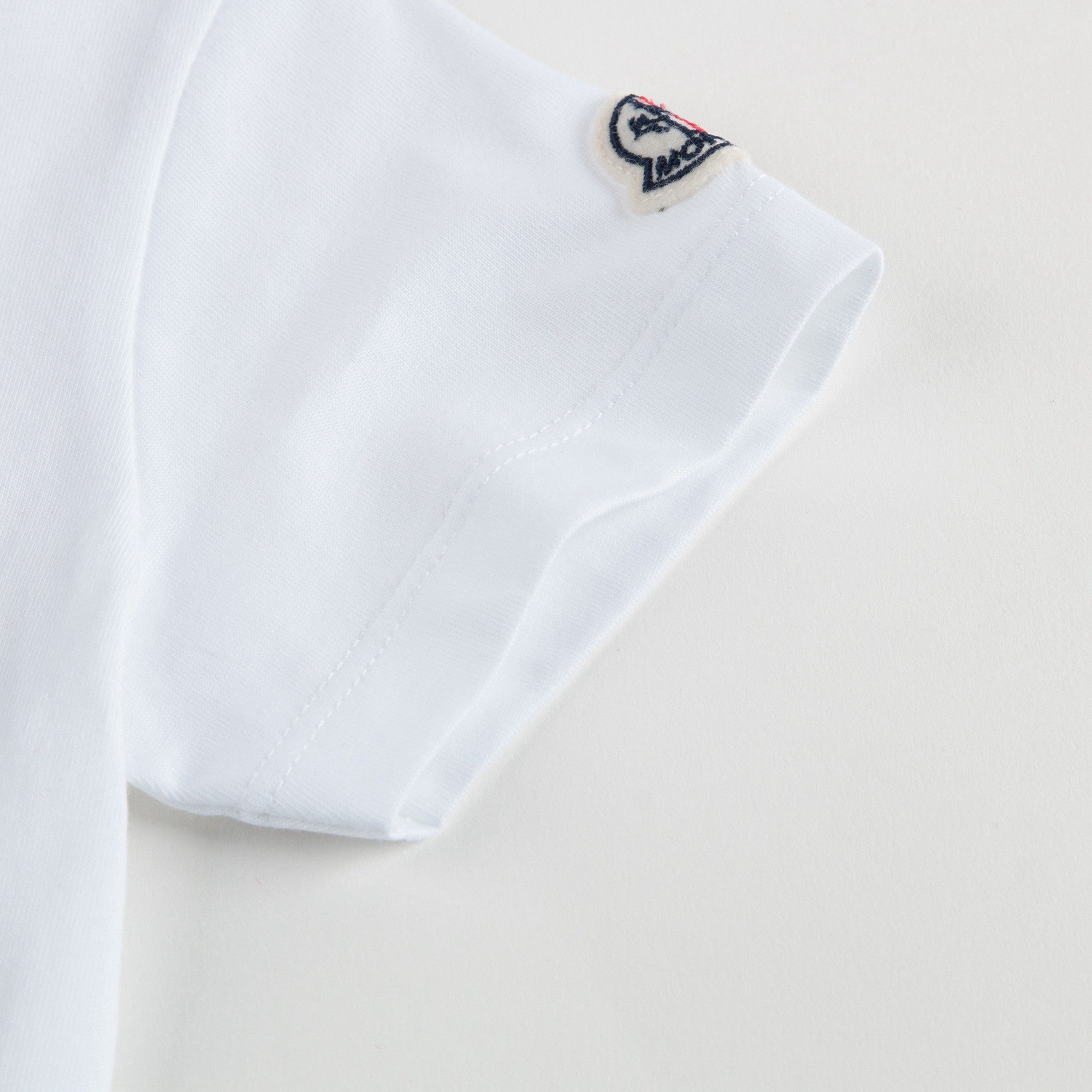 Boys White Cotton T-shirt