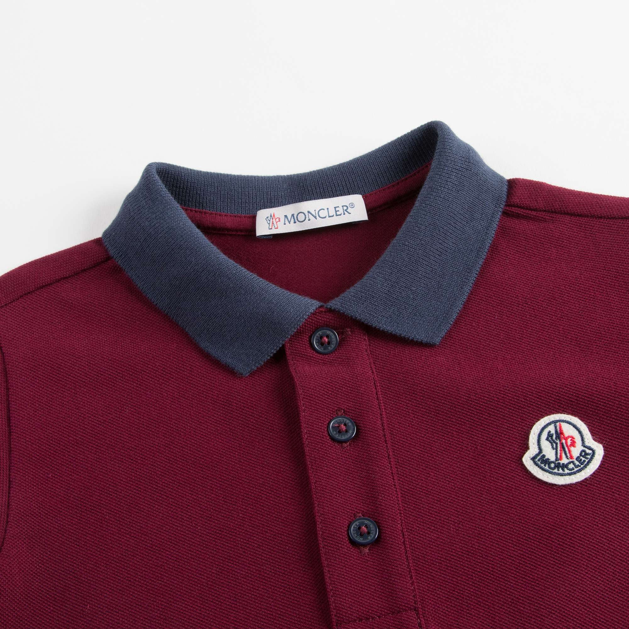 Boys Wine Red Polo Shirt