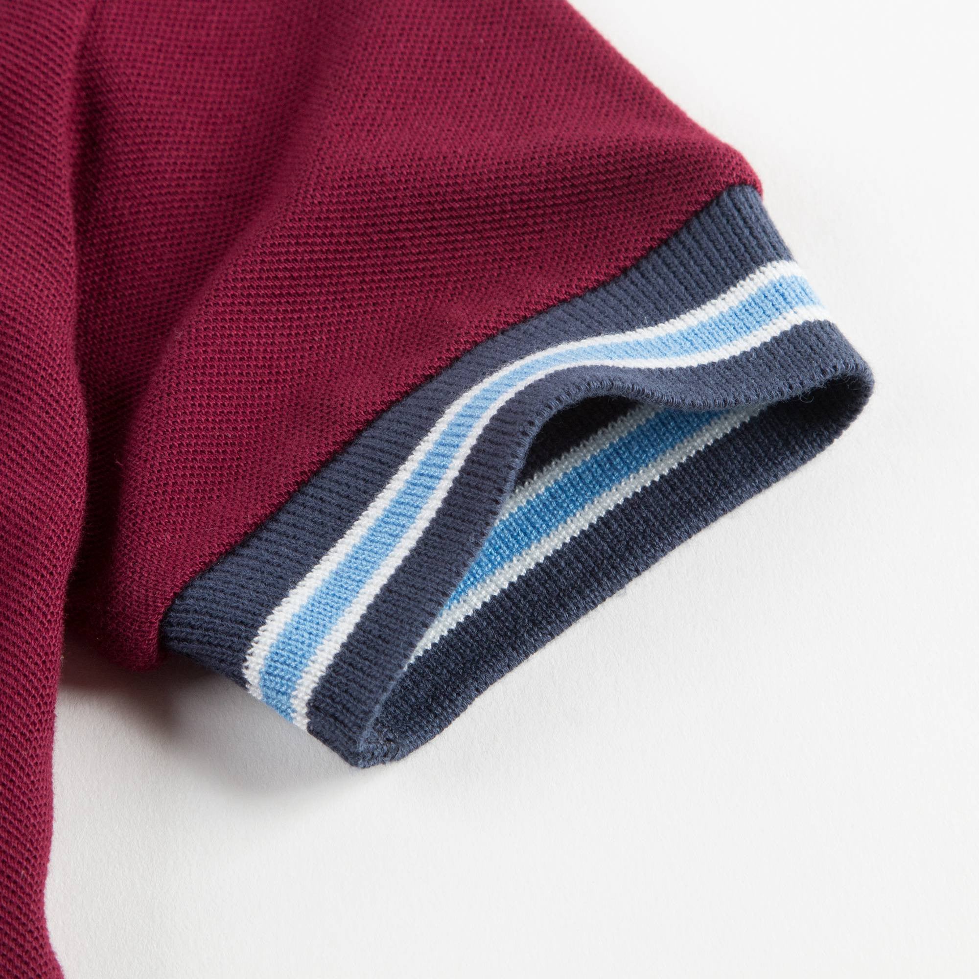 Boys Wine Red Polo Shirt