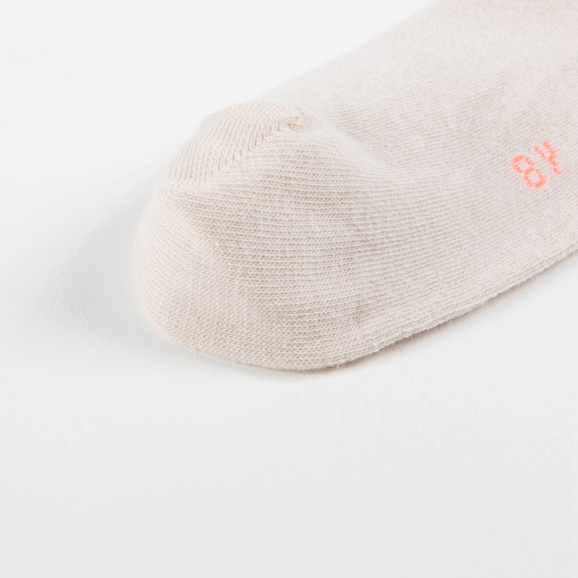 Girls Carmine Striped Cotton Socks