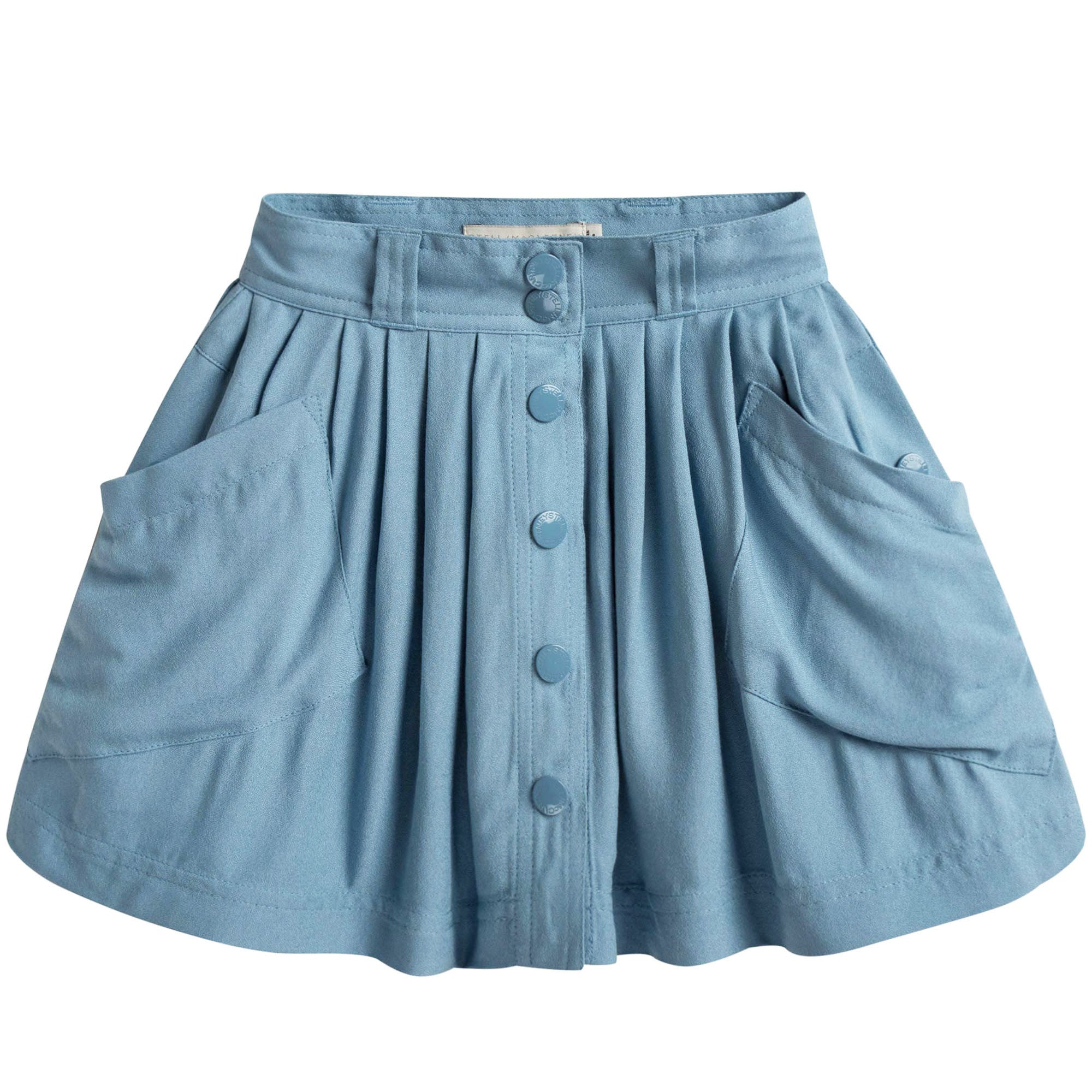 Girls Blue Denim Skirt