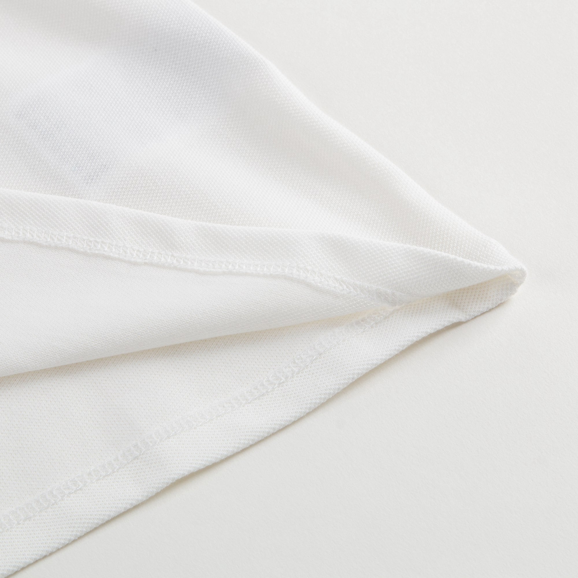 Baby Girls White Polo Shirt