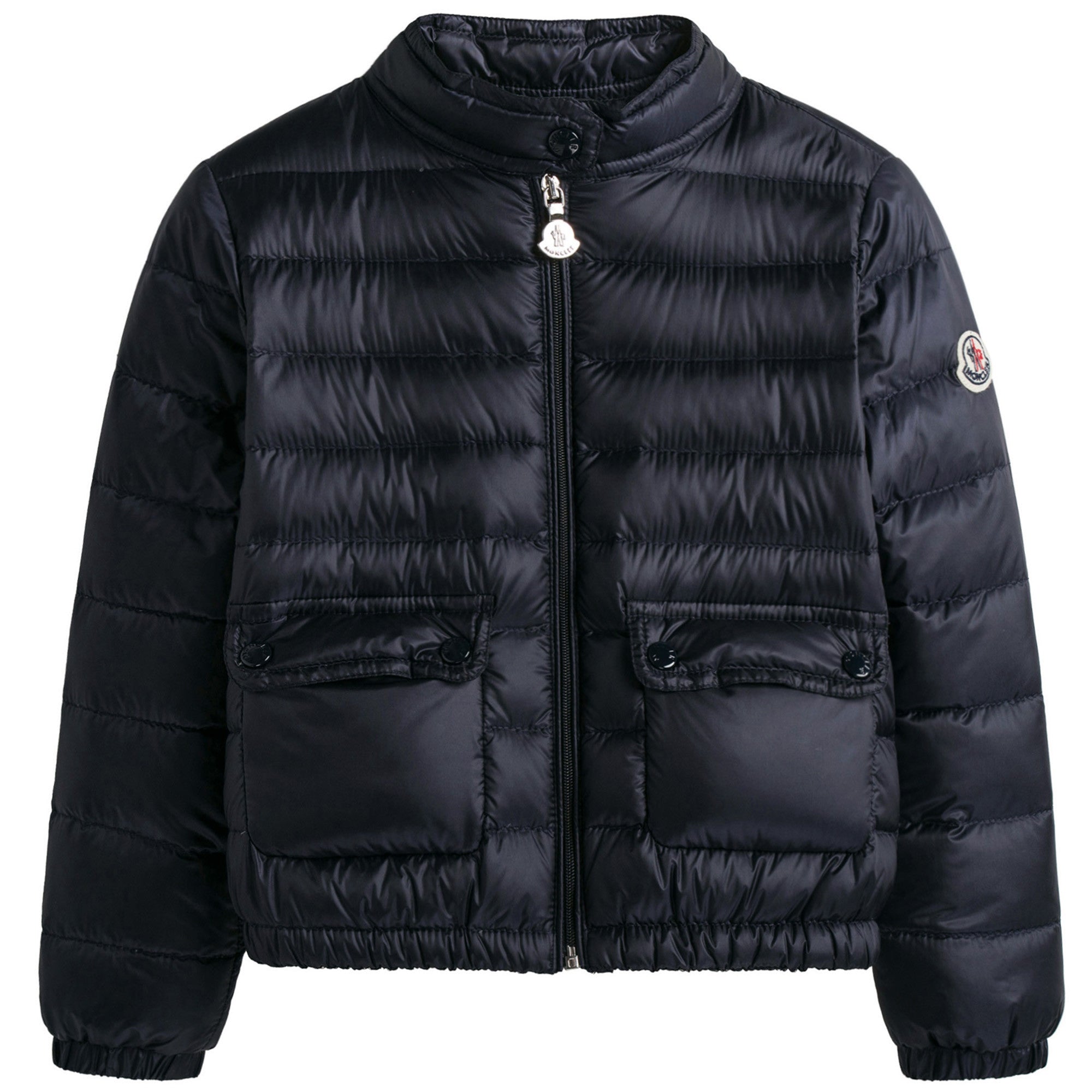 Girls Dark Blue "Lans"Down Padded Jacket