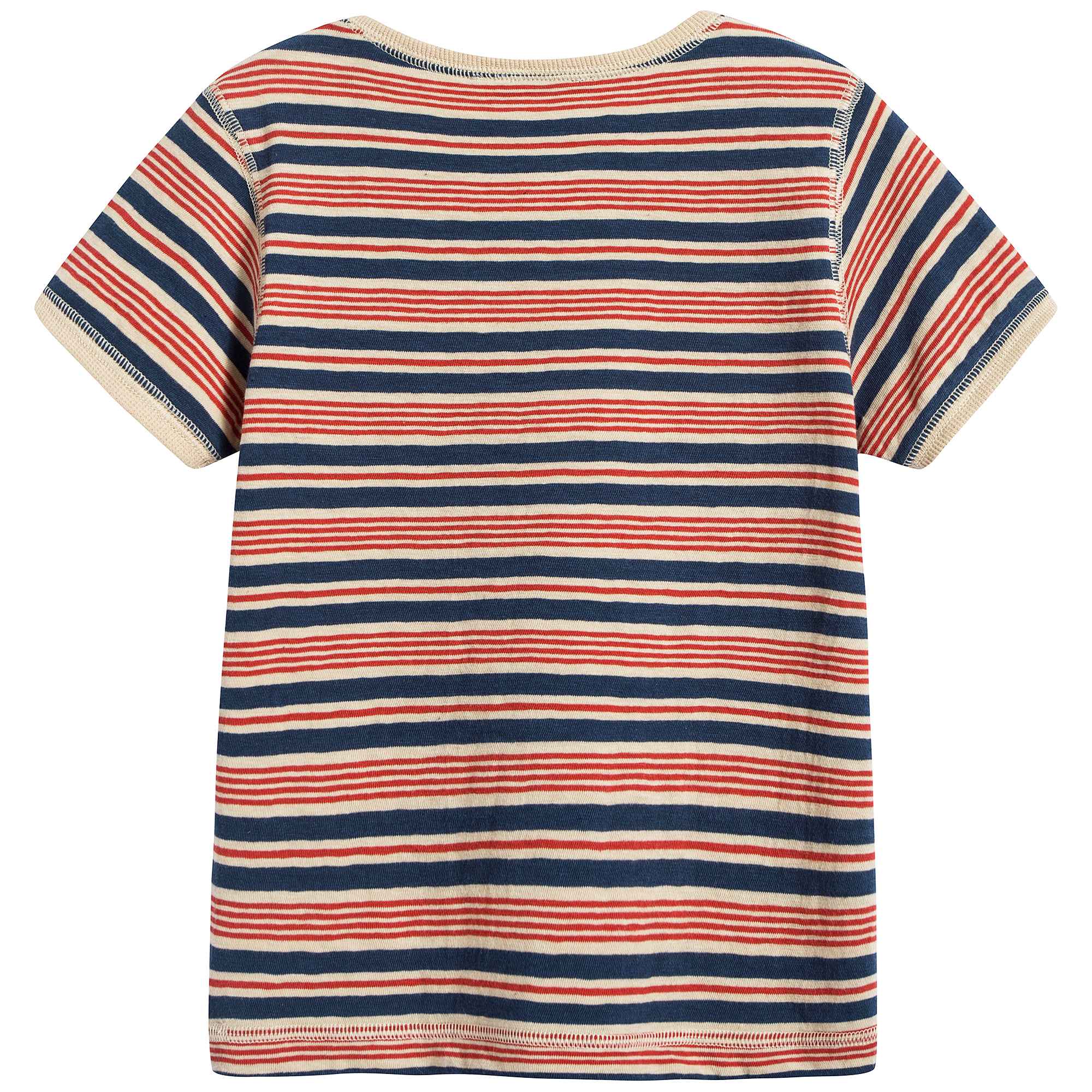 Baby Red Stripes Cotton T-shirt
