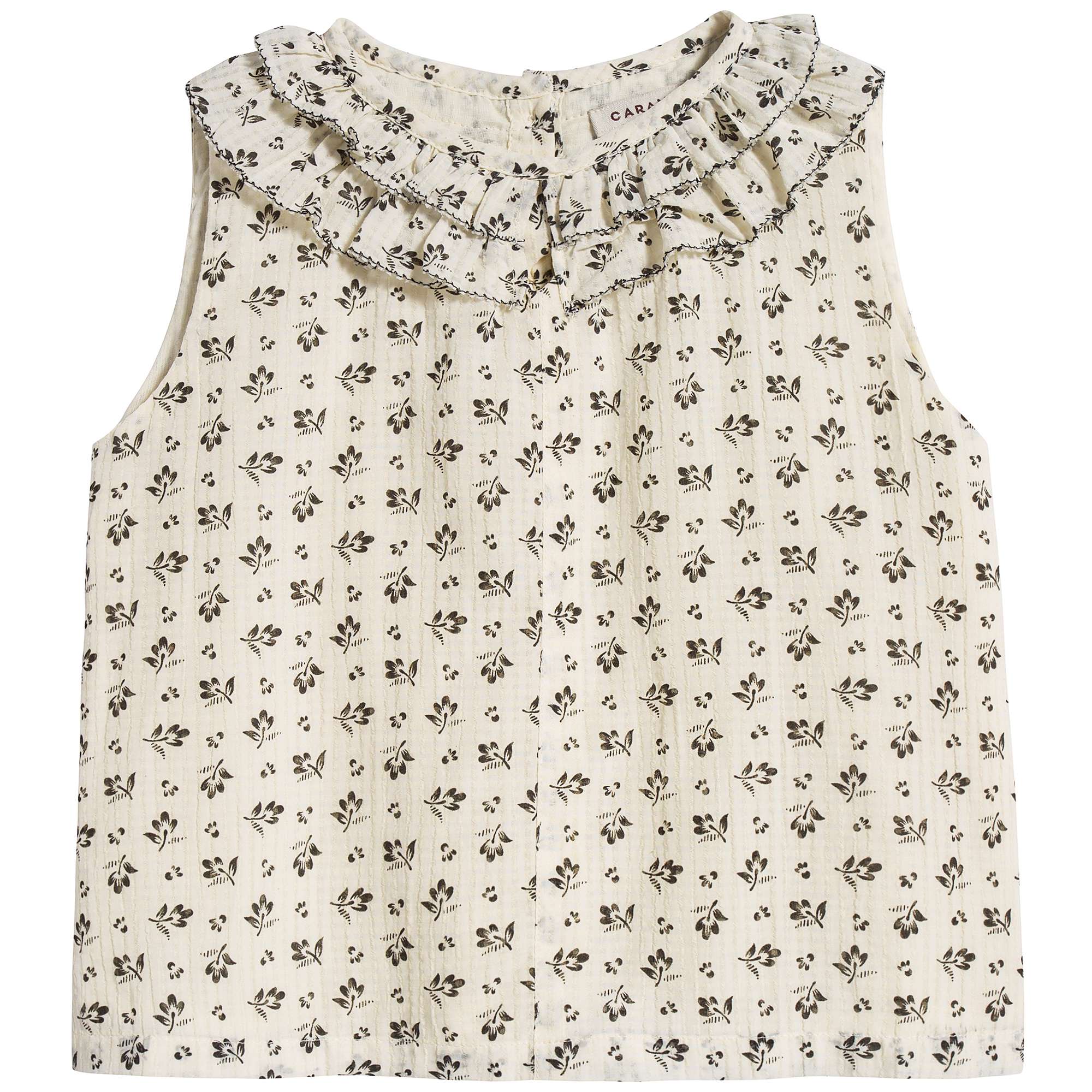 Baby Girls Ditsy Clover Print Top