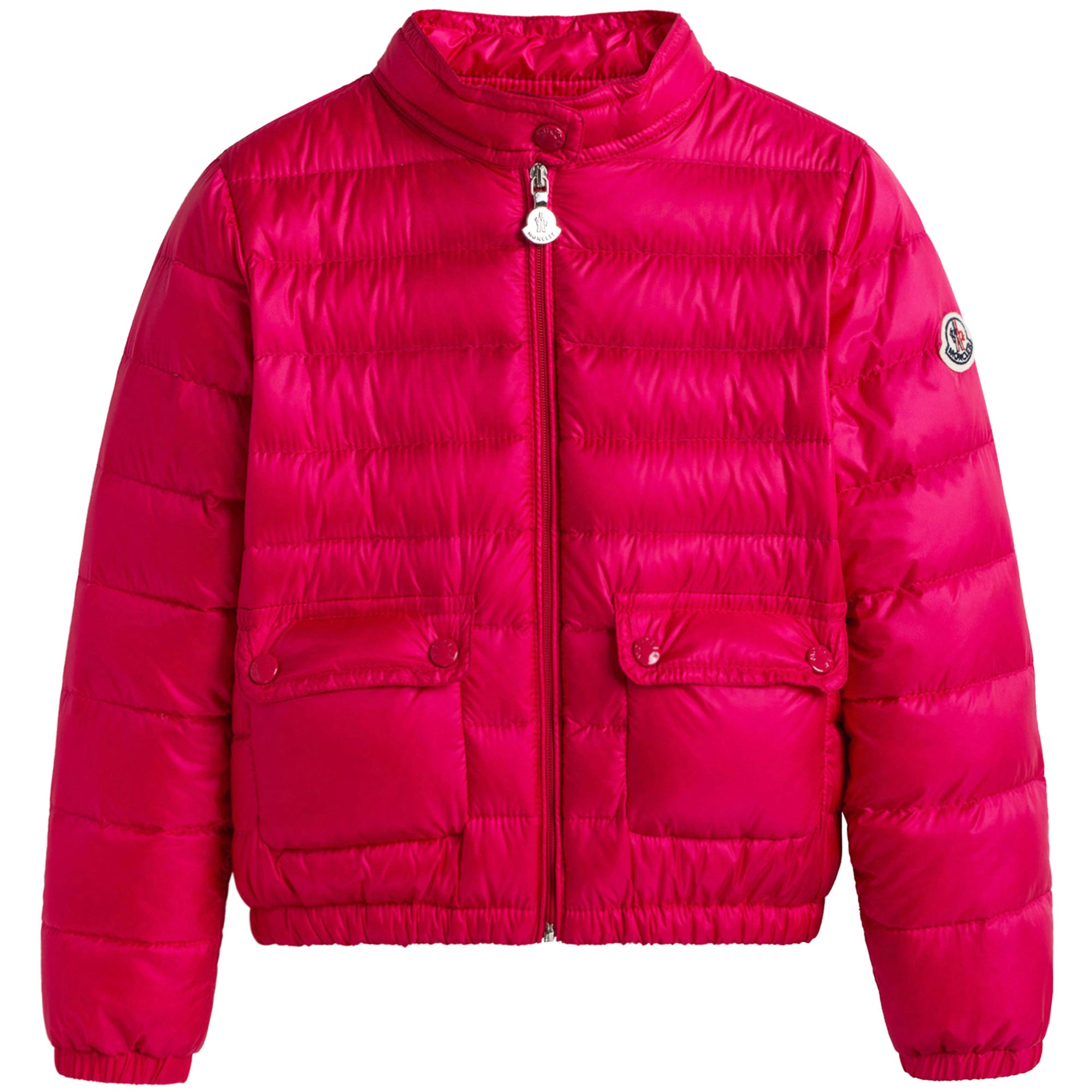 Girls Fuchsia "Lans"Down Padded Jacket