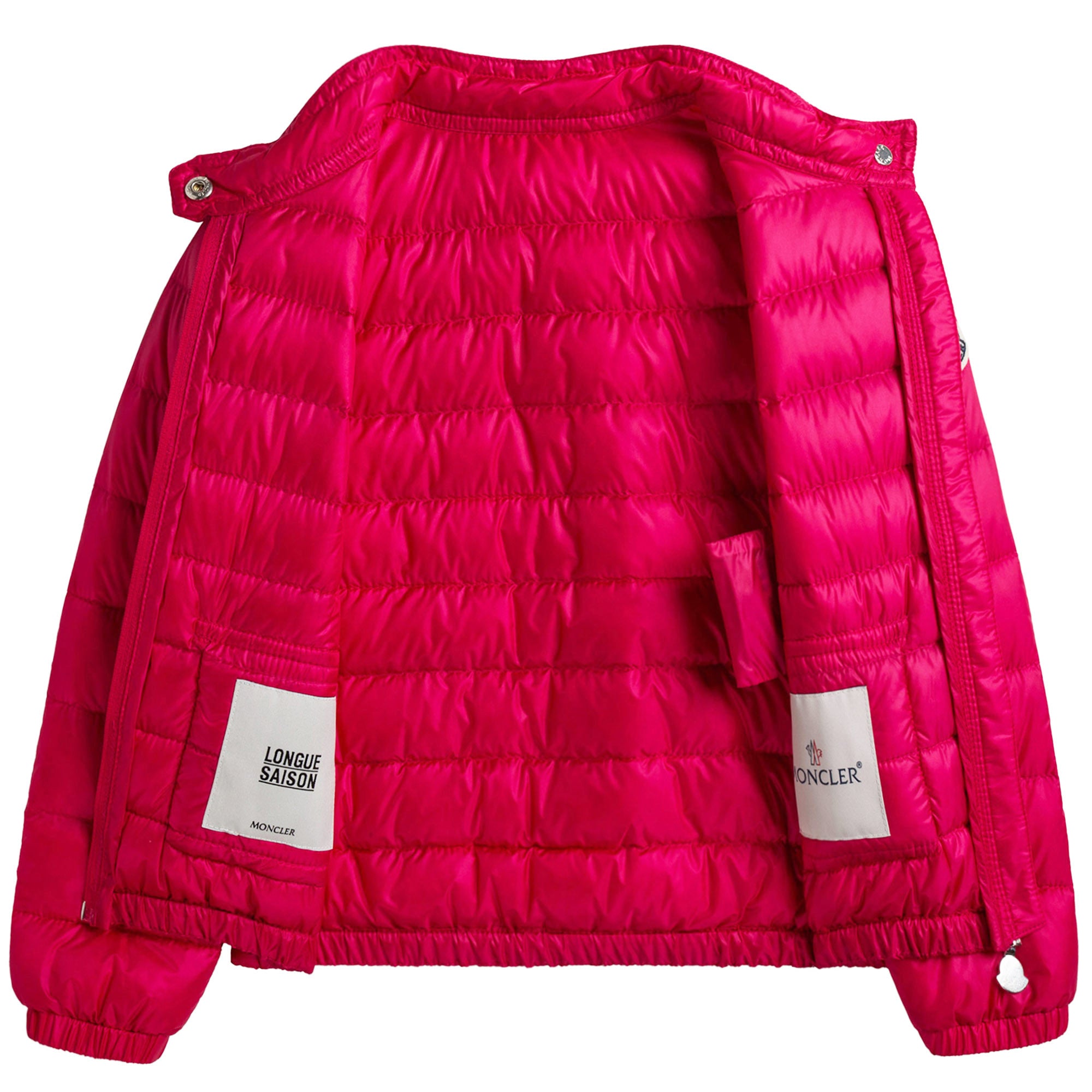 Baby Girls Dark Pink 'Lans' Down Padded Jacket