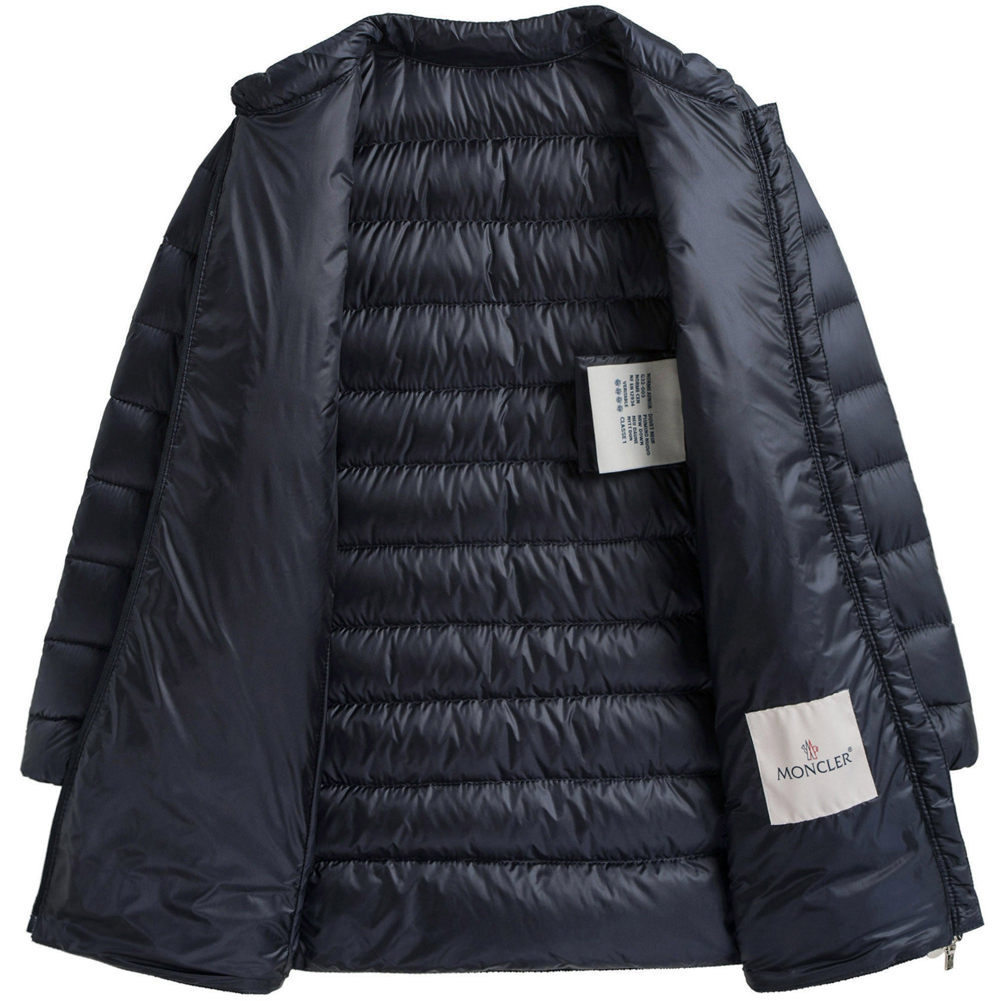 Baby Girls Dark Blue 'Antheia' Down Padded Coat