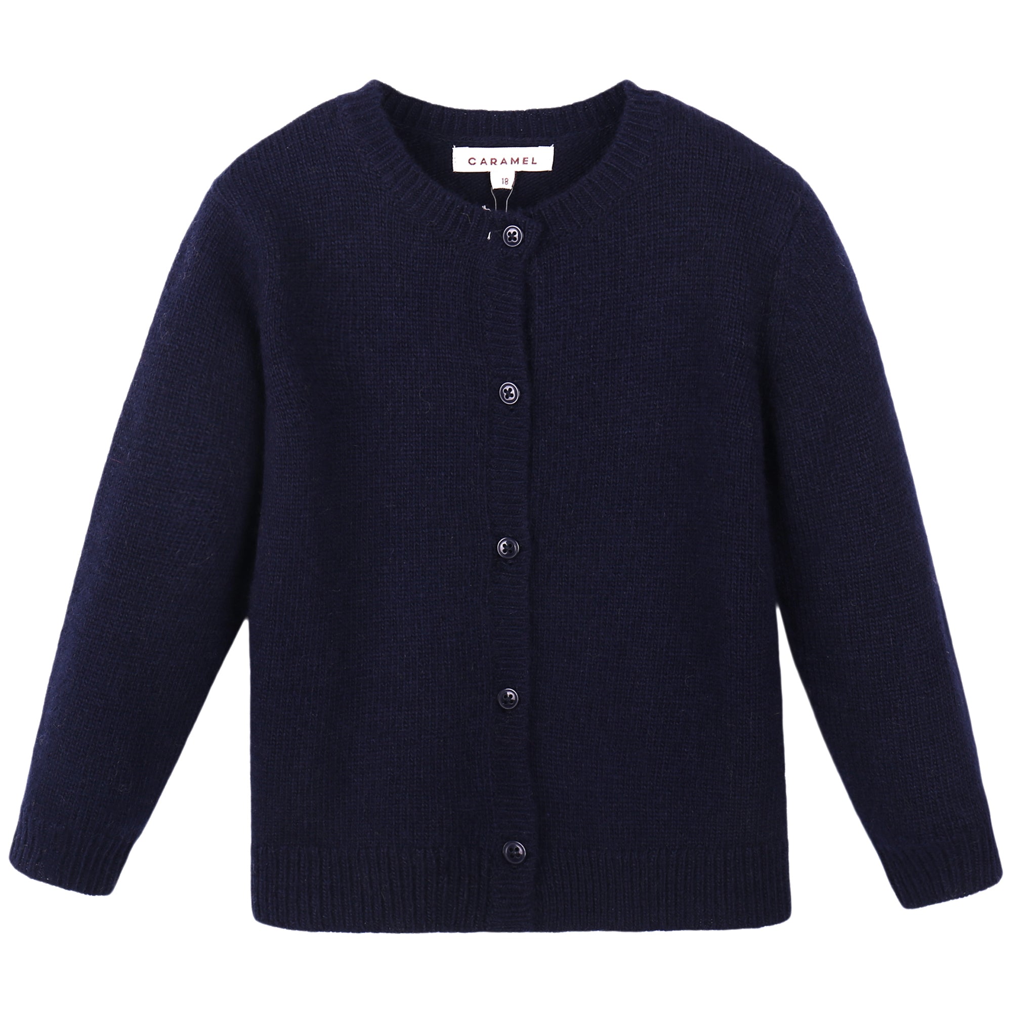Baby Navy Blue Knitted Cardigan