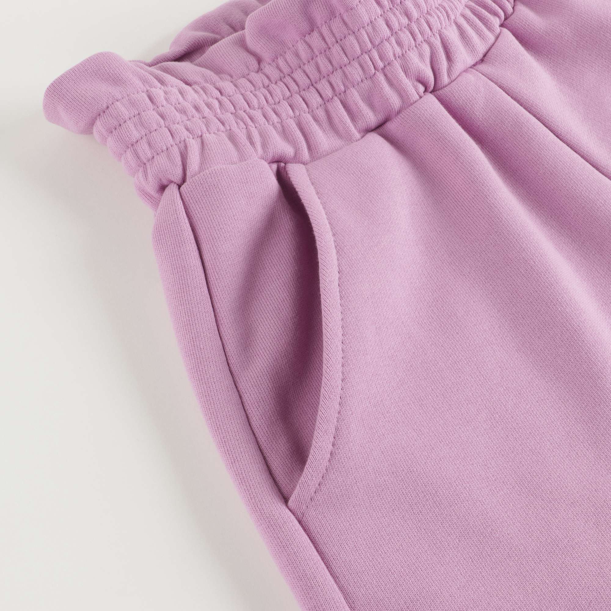 Girls Lilac Logo Shorts
