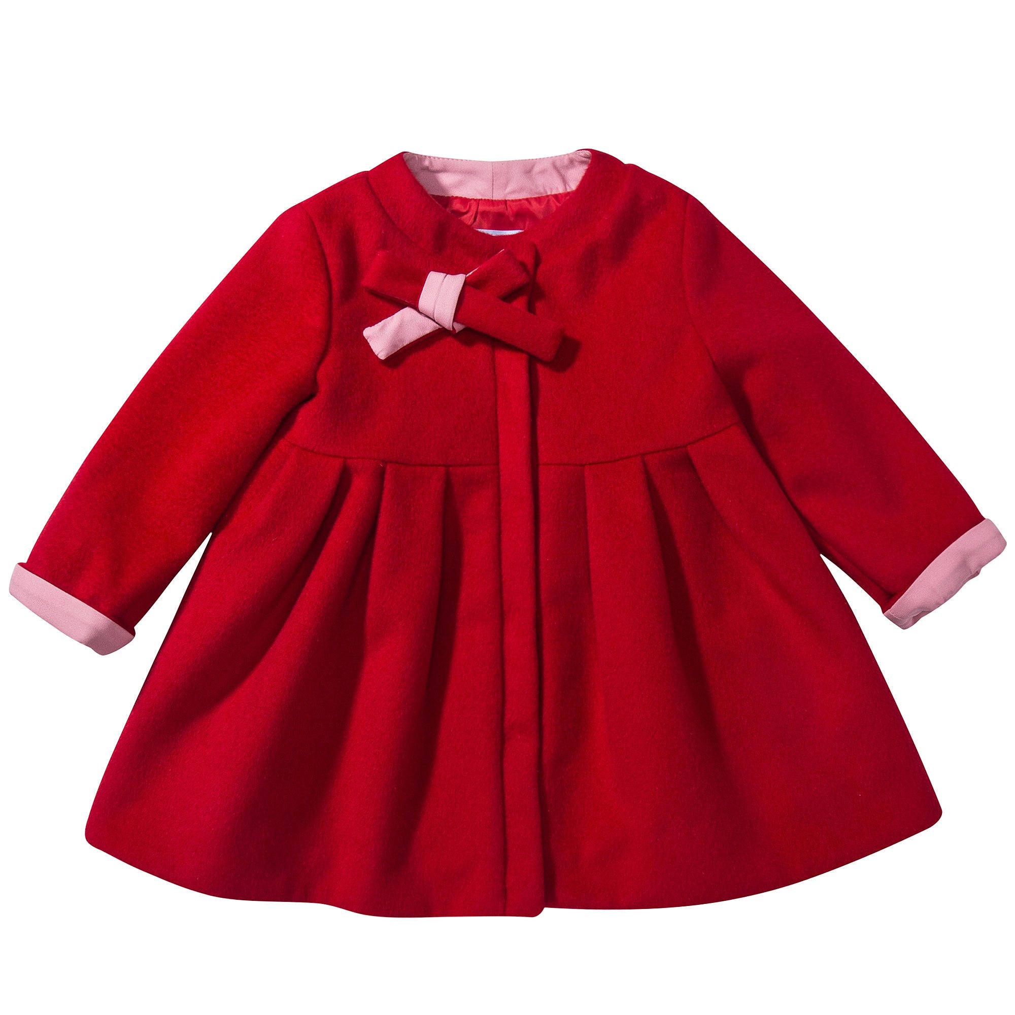 Baby Girls Red Coat