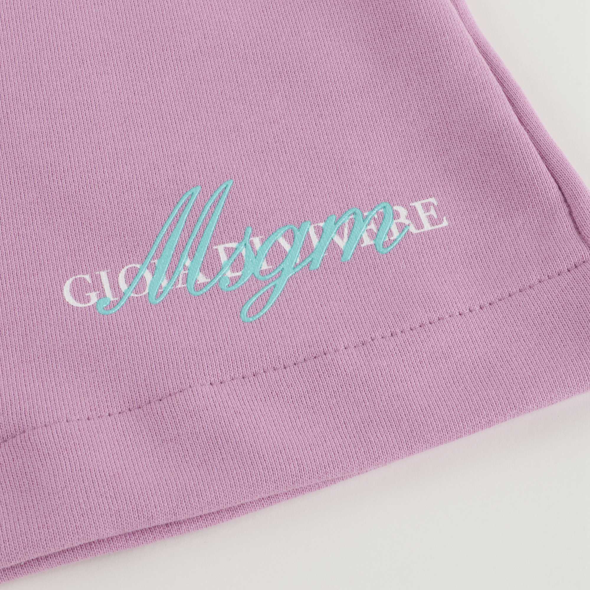 Girls Lilac Logo Shorts