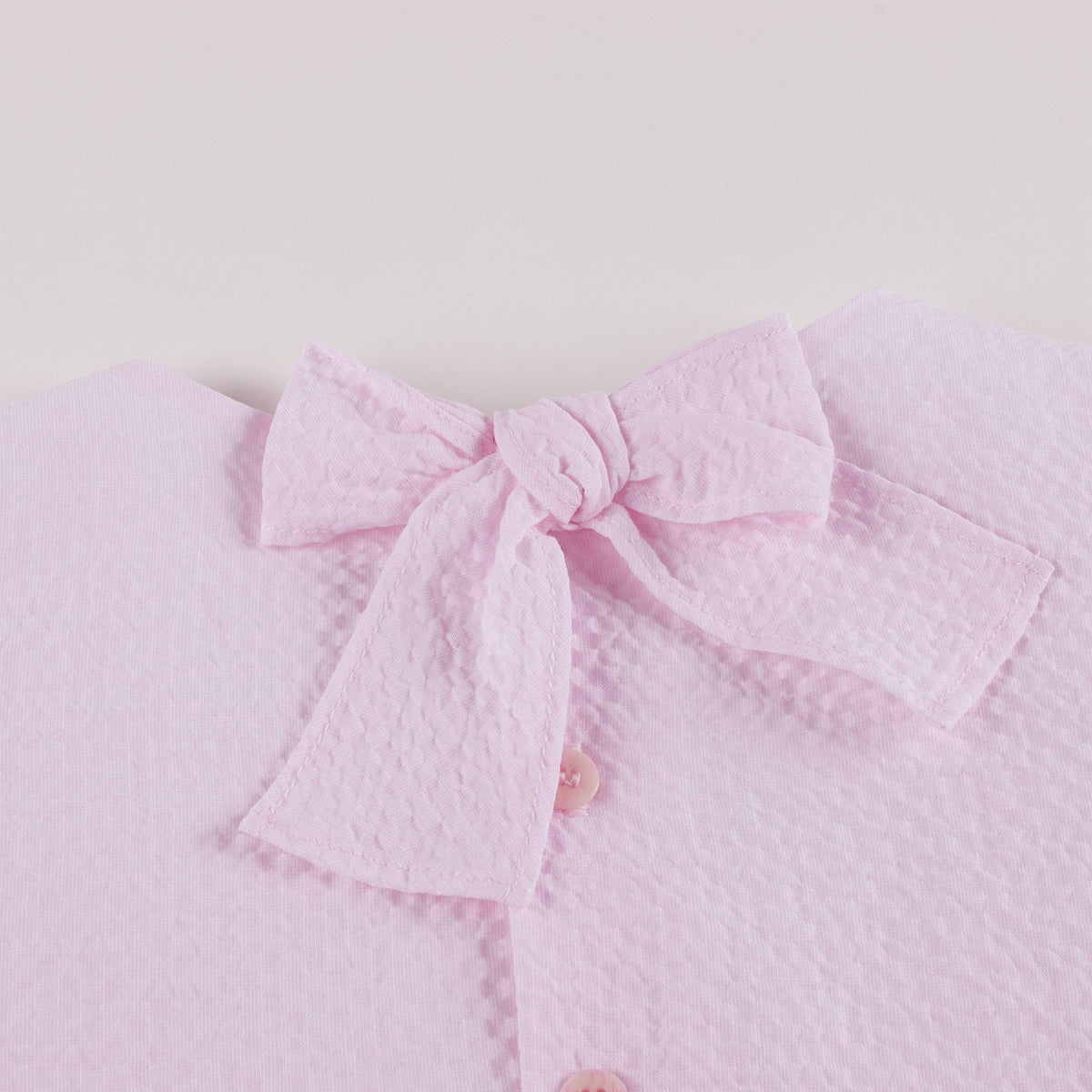 Girls Pink Cotton Dress