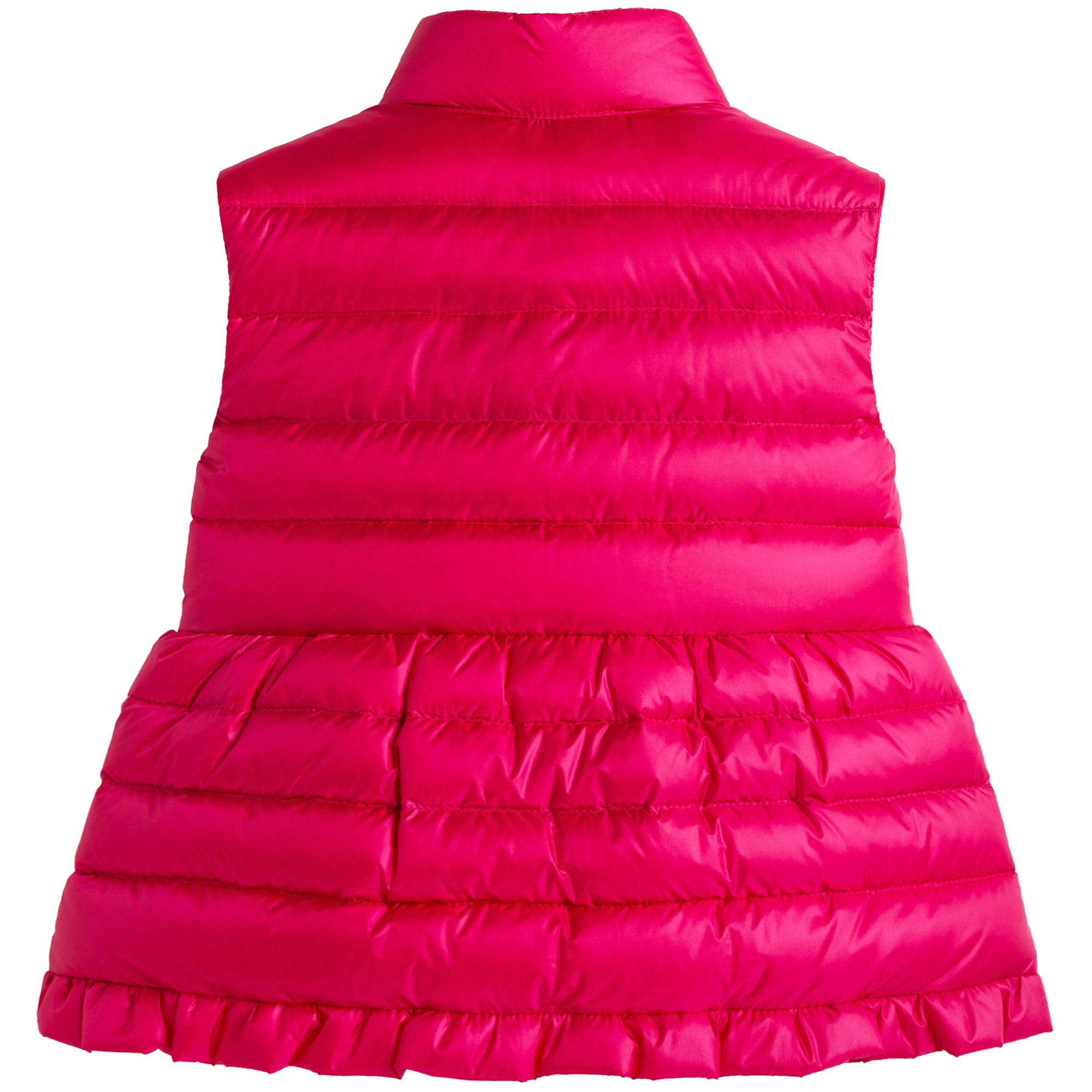 Girls Fuchsia "New Cherame"Down Padded Gilet