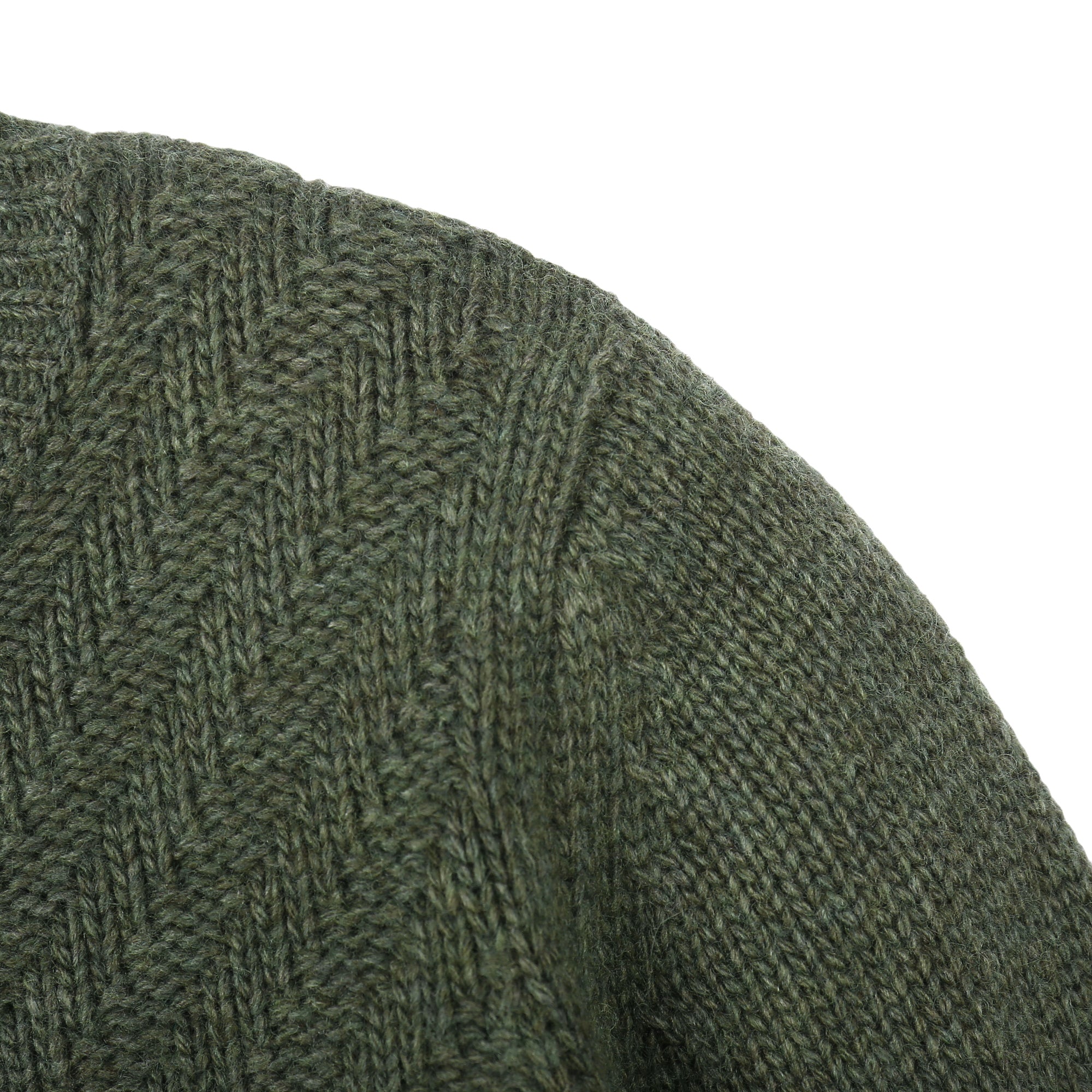 Girls Green Knitted Sweater