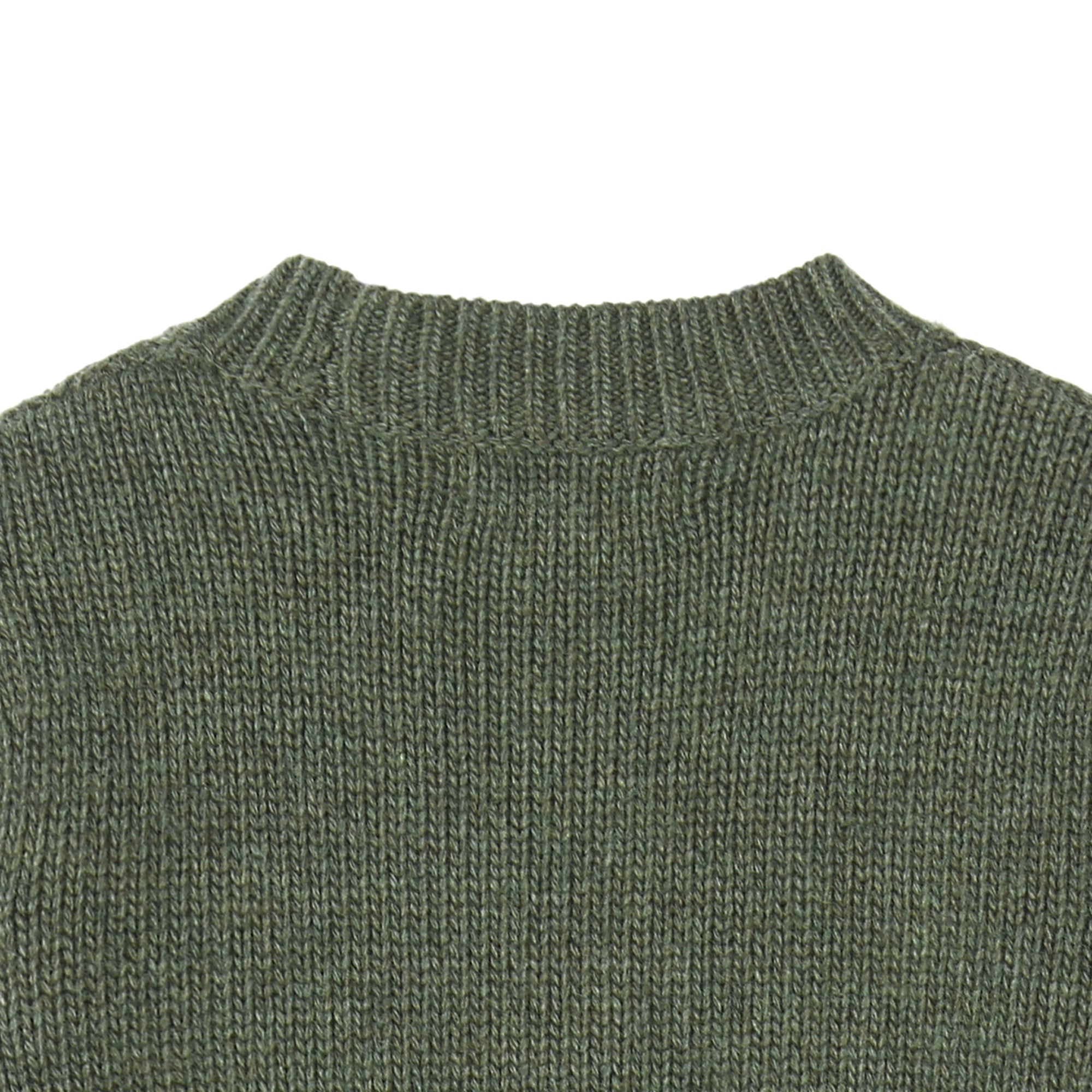 Girls Green Knitted Sweater