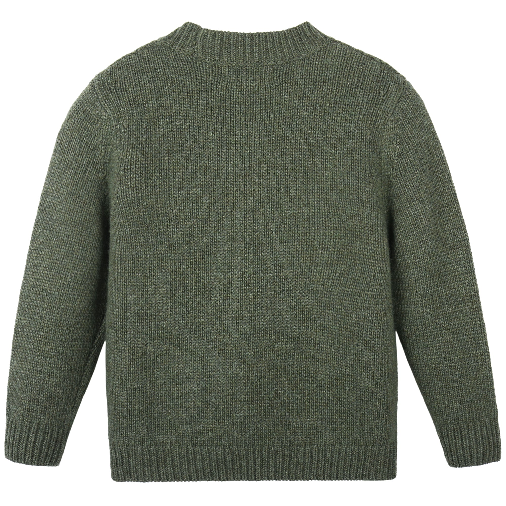 Girls Green Knitted Sweater