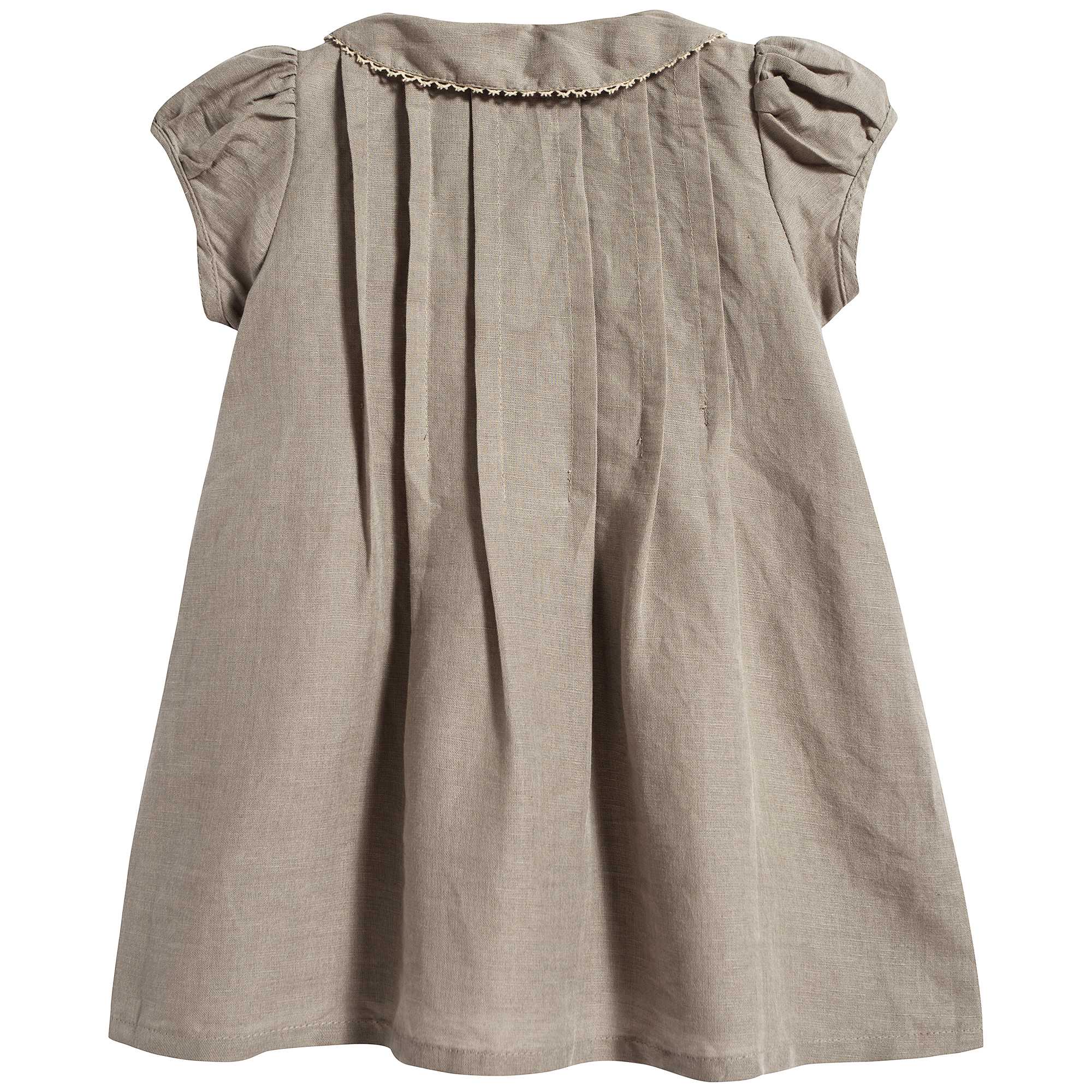 Baby Girls Stone Grey Dress