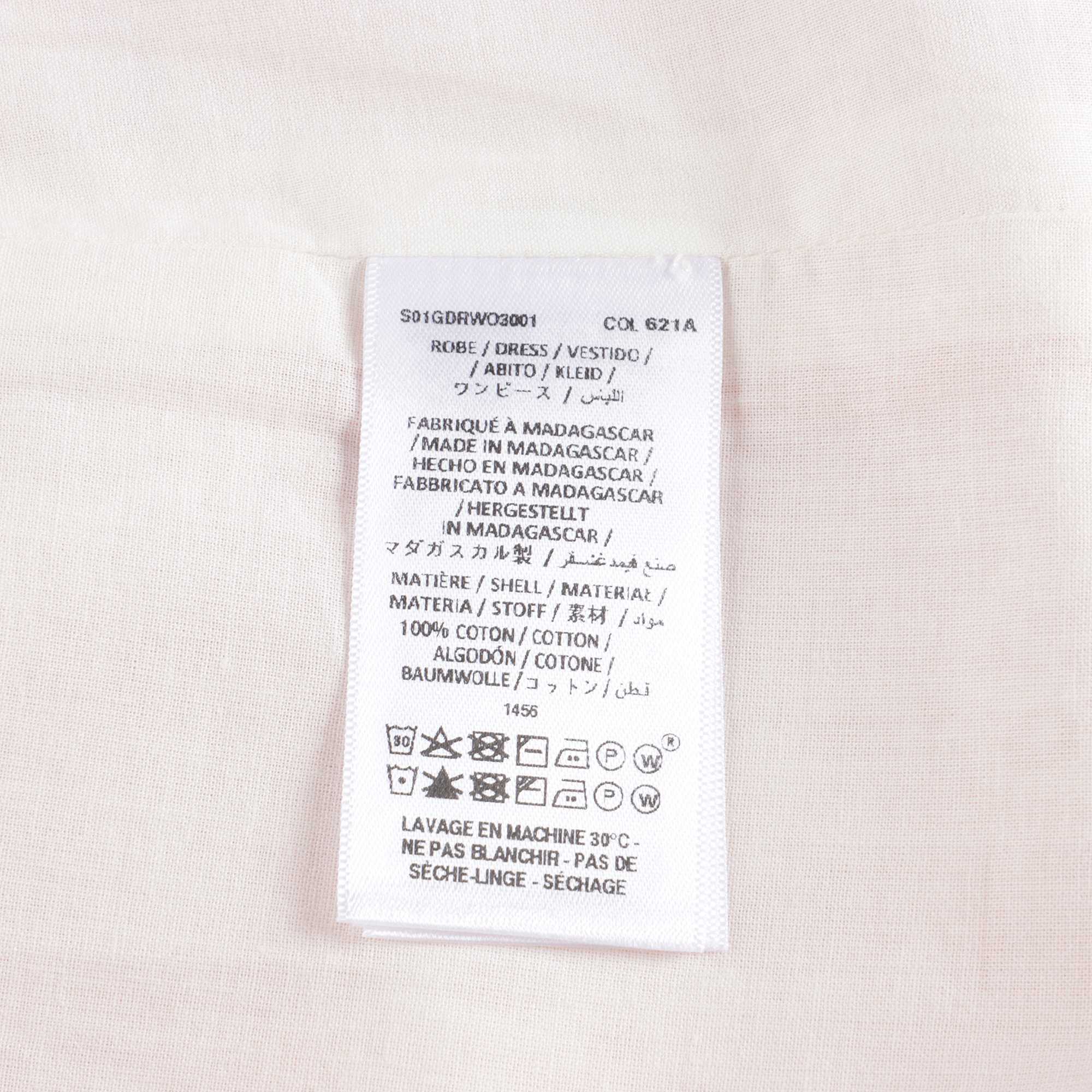 Girls Light Pink Cotton Dress
