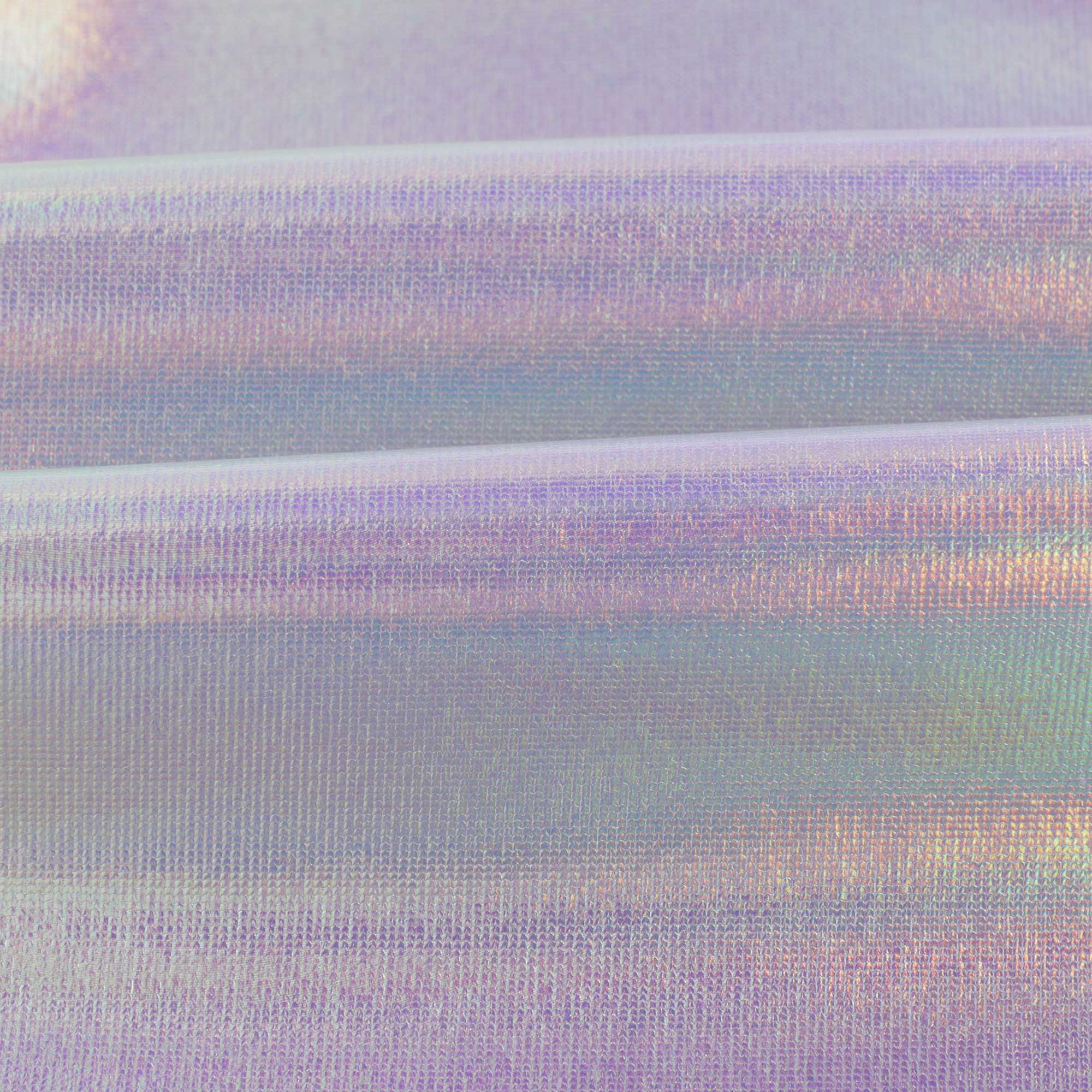 Girls Holographic Biker Shorts