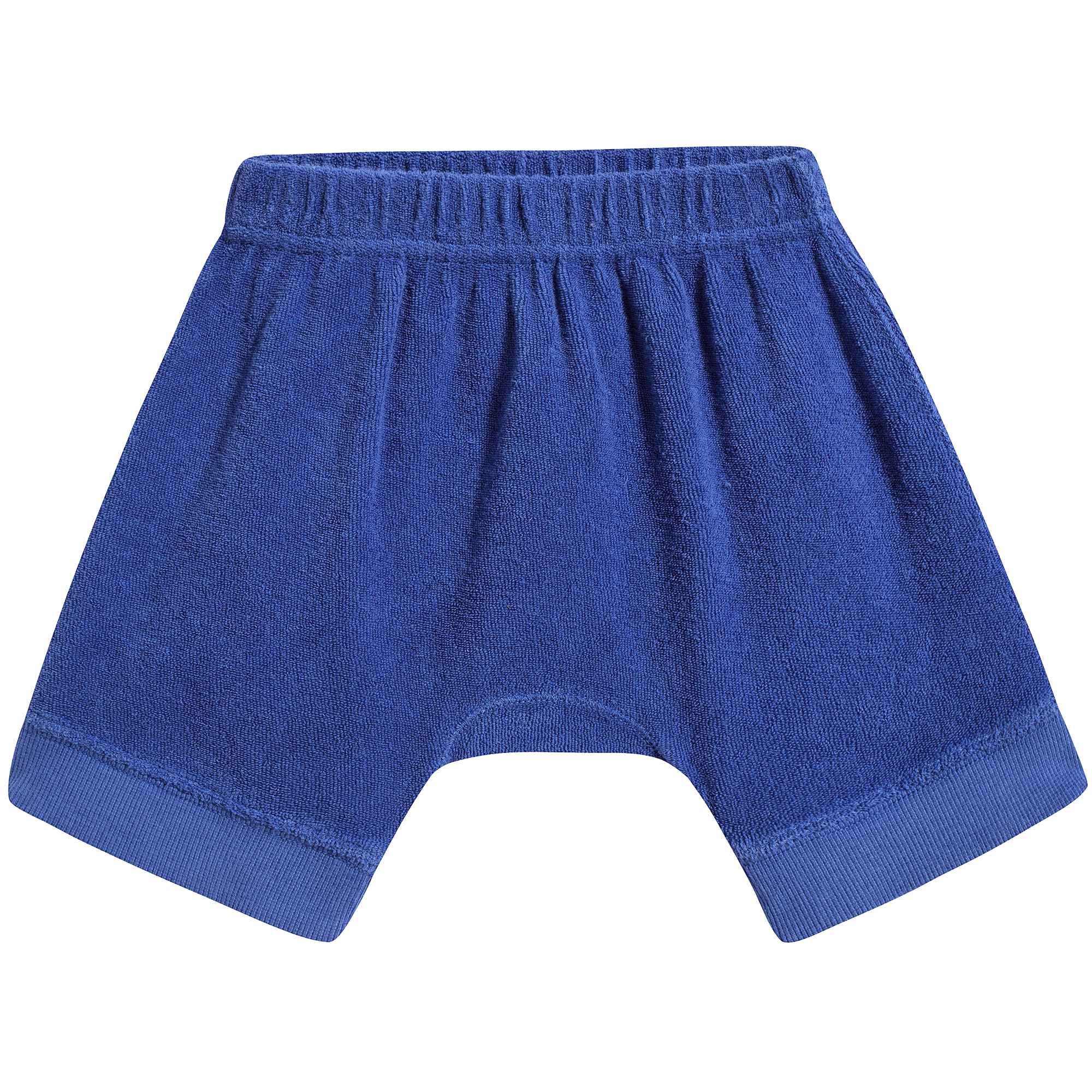 Baby Royal Blue Cotton Shorts