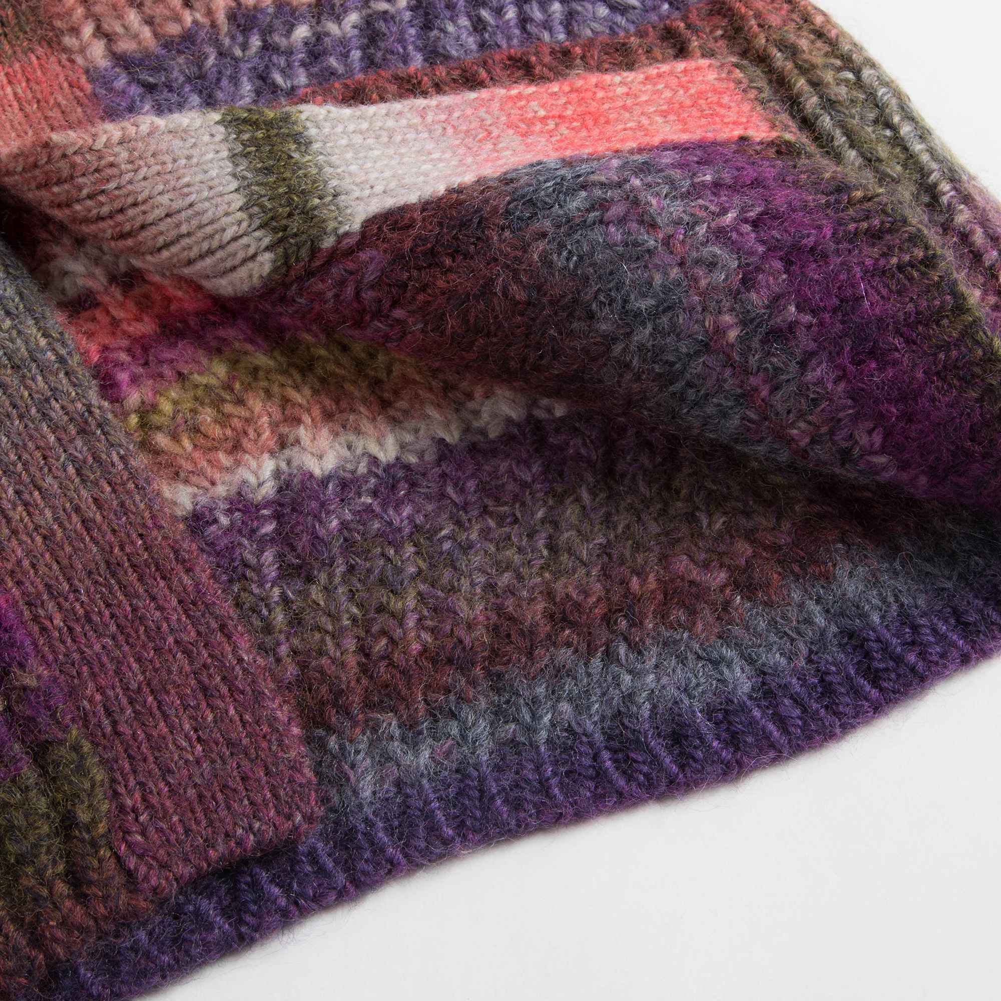 Girls Multicolour Wool Cardigan