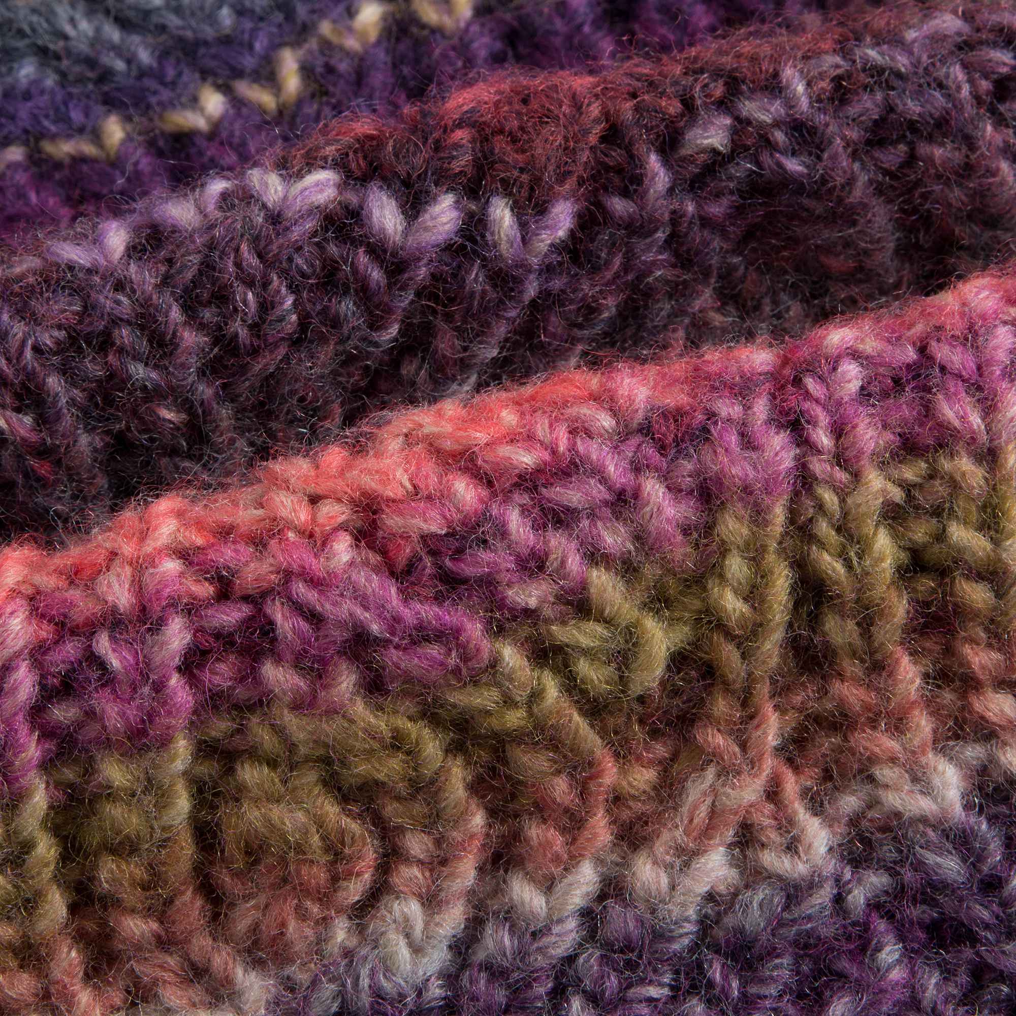 Girls Multicolour Wool Cardigan