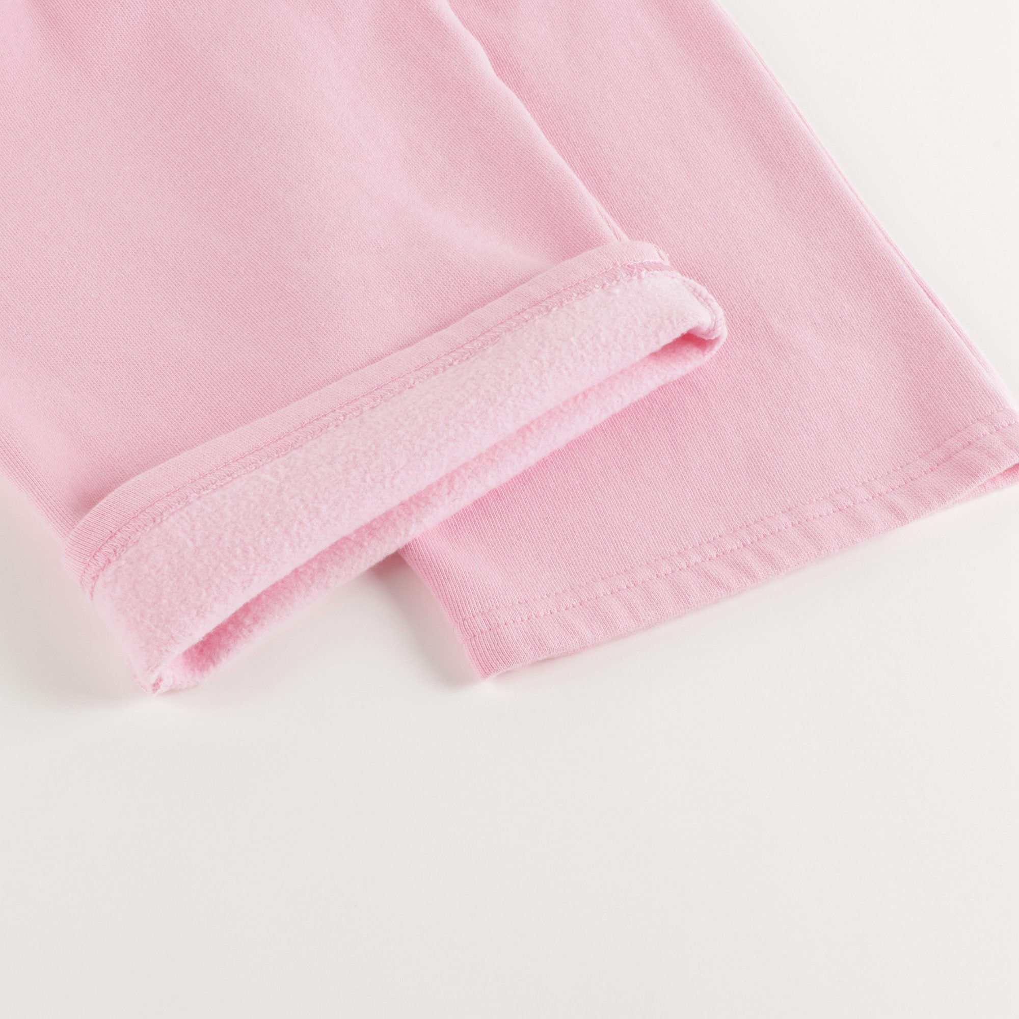 Girls Pink Logo Cotton Shorts
