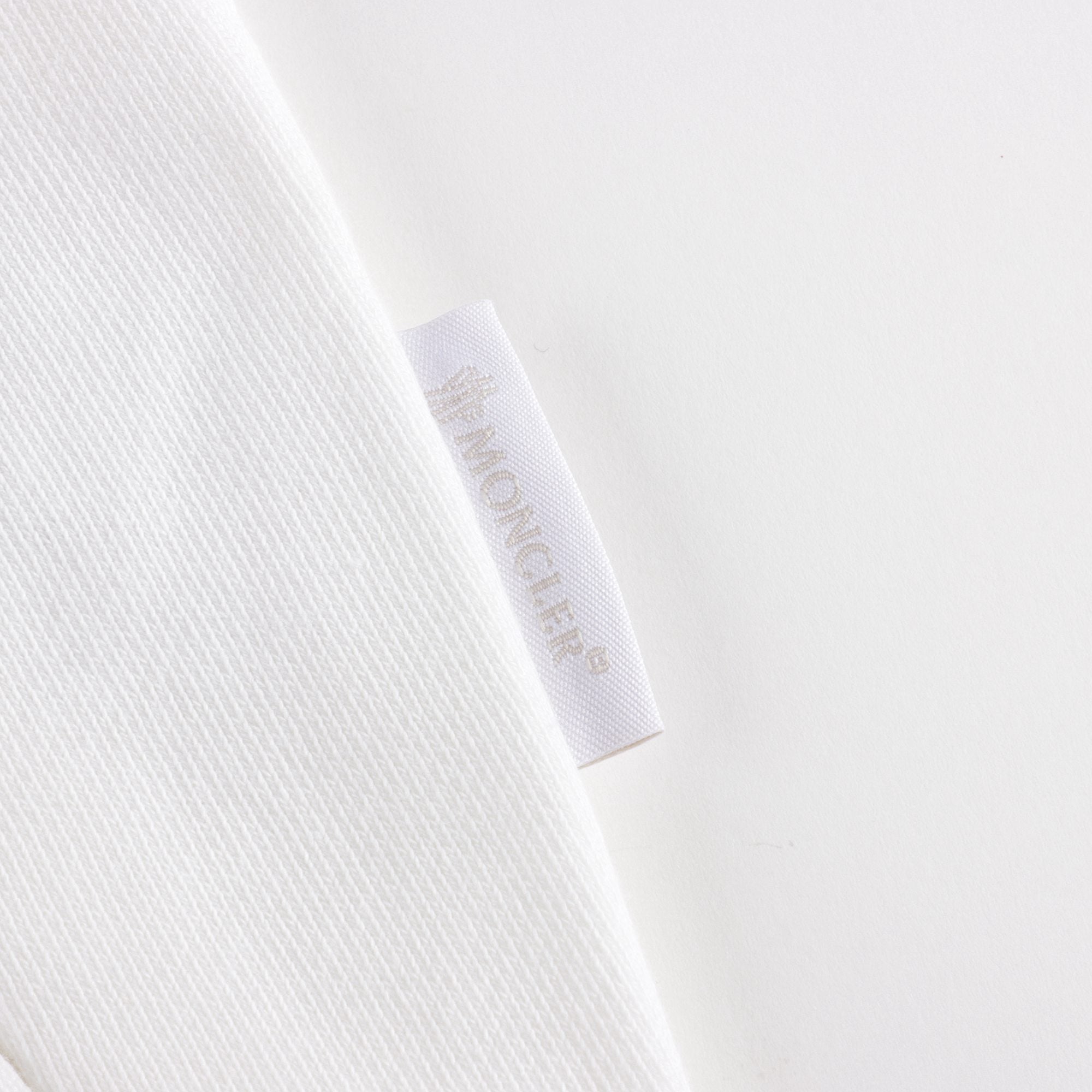 Girls White Logo Cotton Set