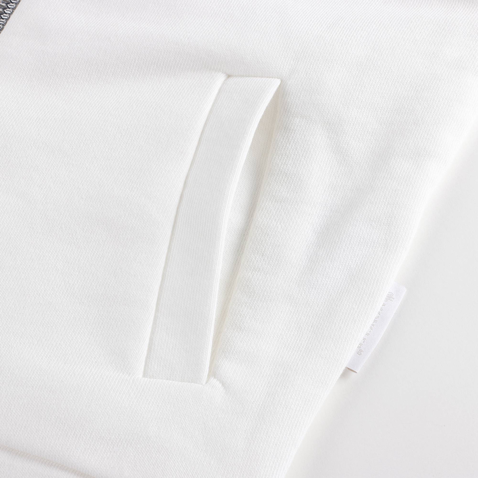 Girls White Logo Cotton Set