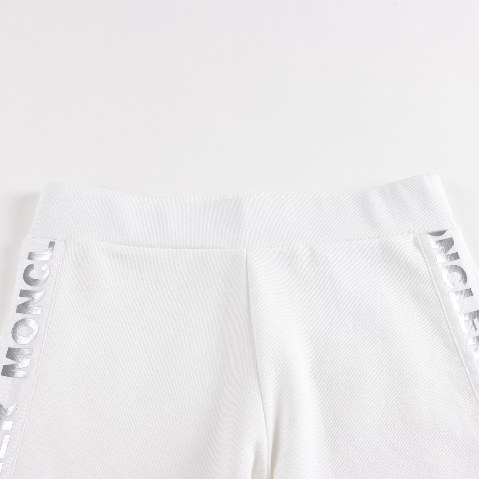 Girls White Logo Cotton Set