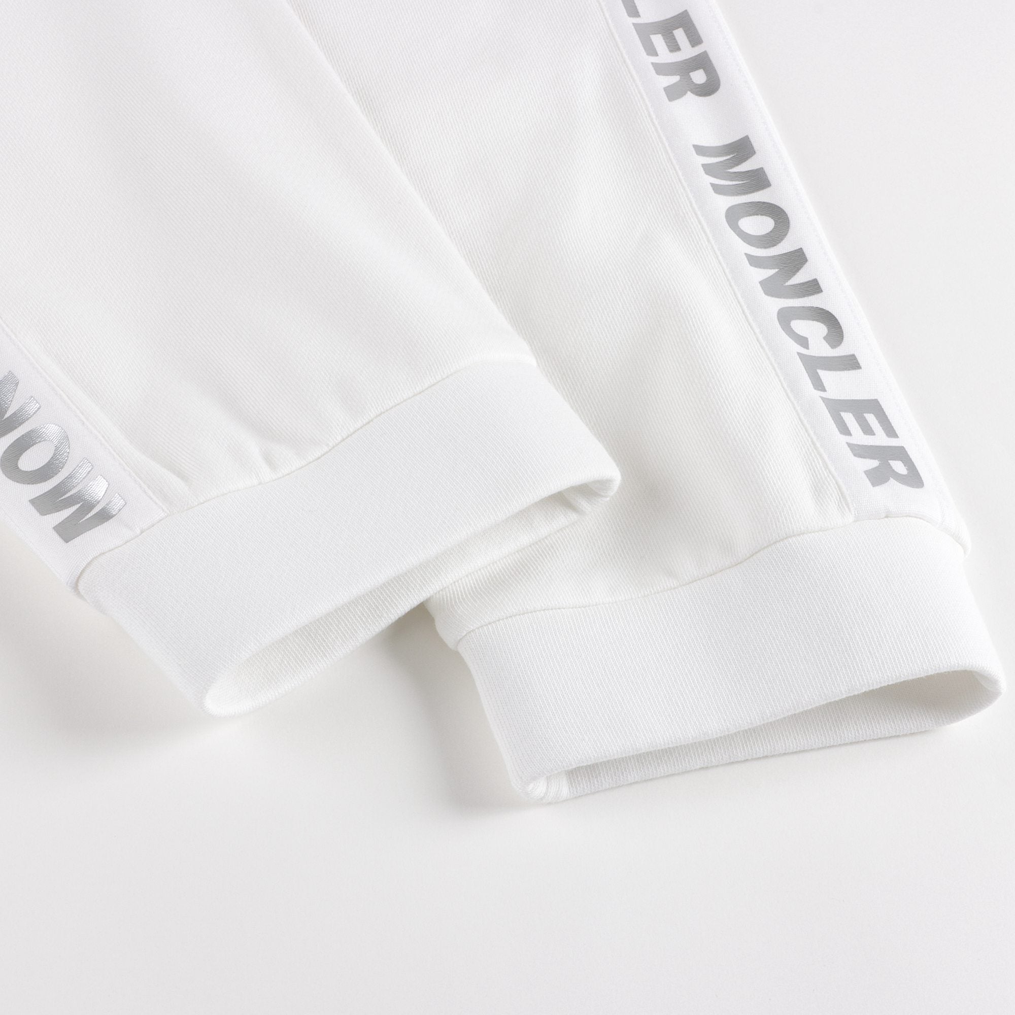 Girls White Logo Cotton Set