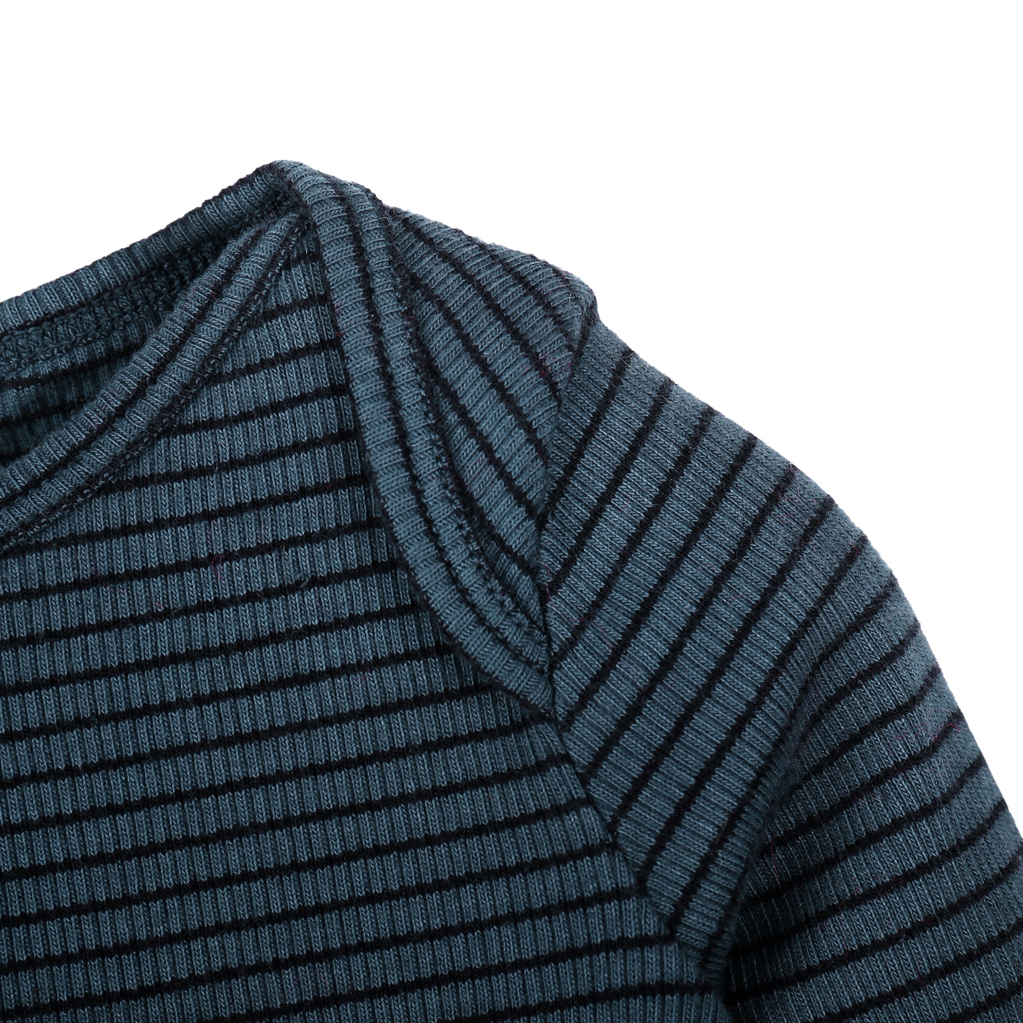 Baby Dark Blue Striped Cotton T-shirt