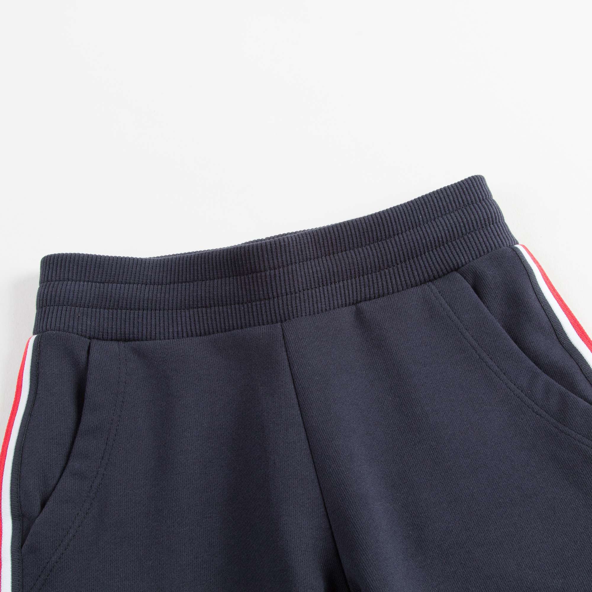 Boys Navy Blue Jersey Shorts